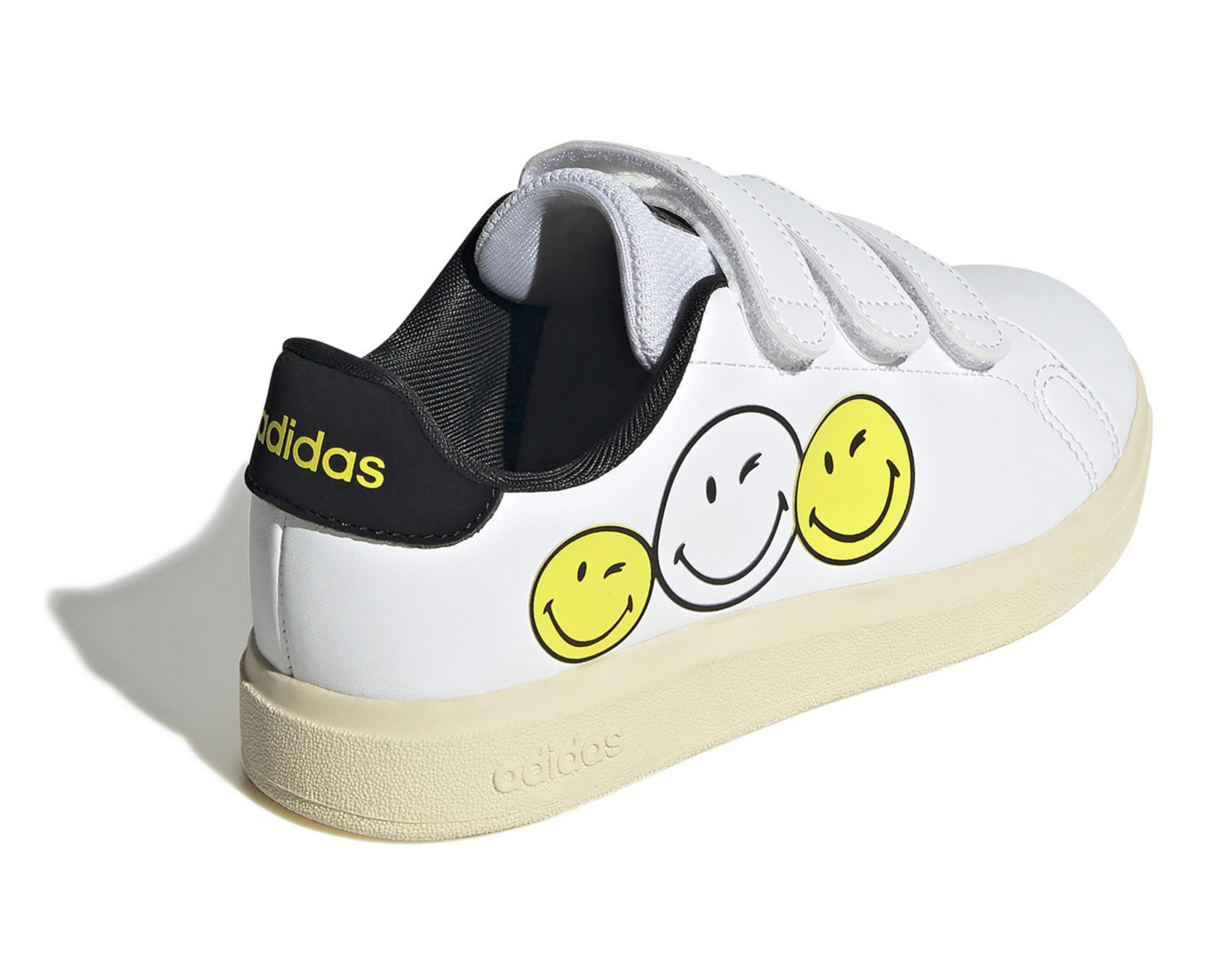 Foto 7 pulgar | Tenis Adidas Advantage Smiley CF para Niño