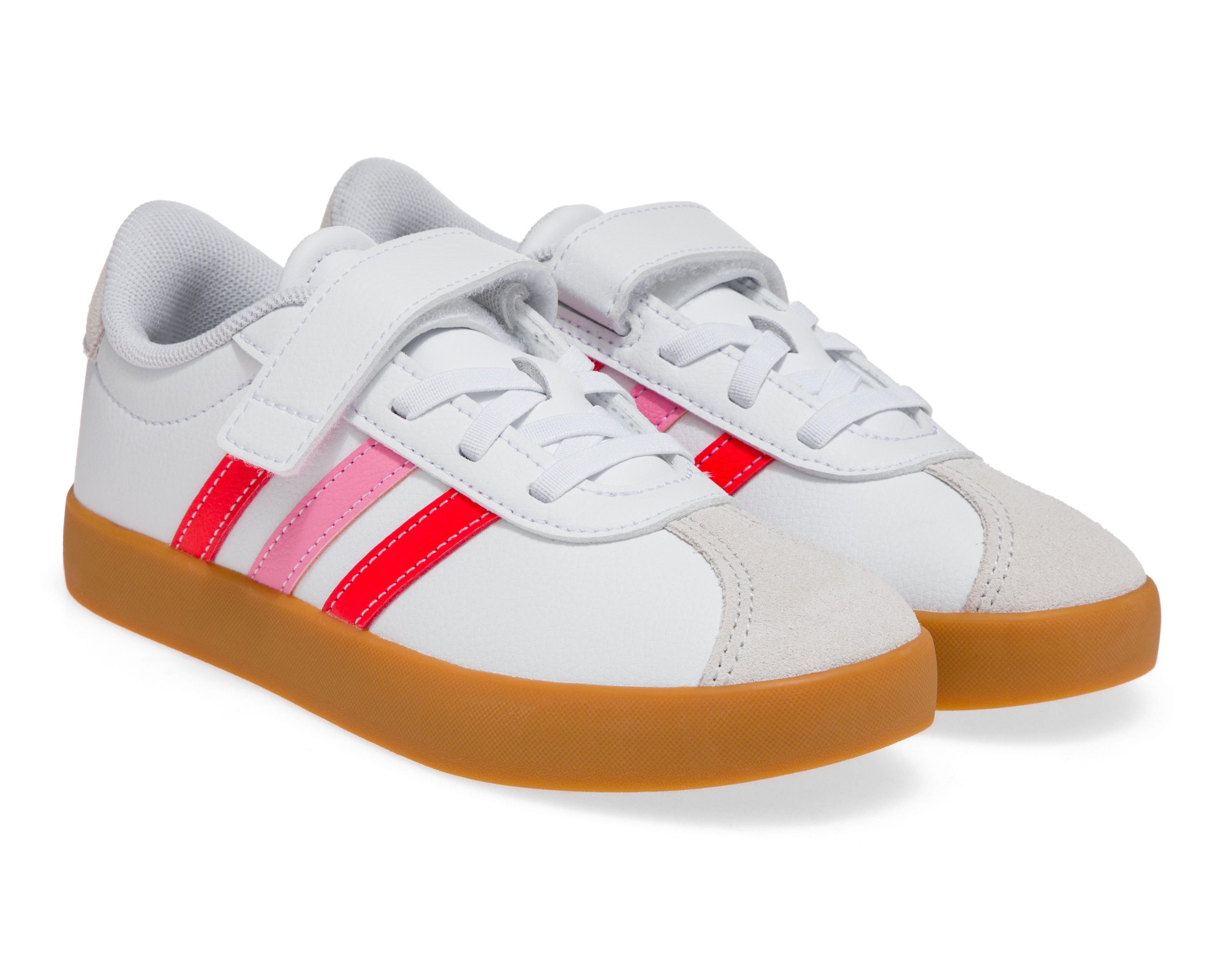 Foto 2 pulgar | Tenis Adidas VL Court 3.0 para Niña