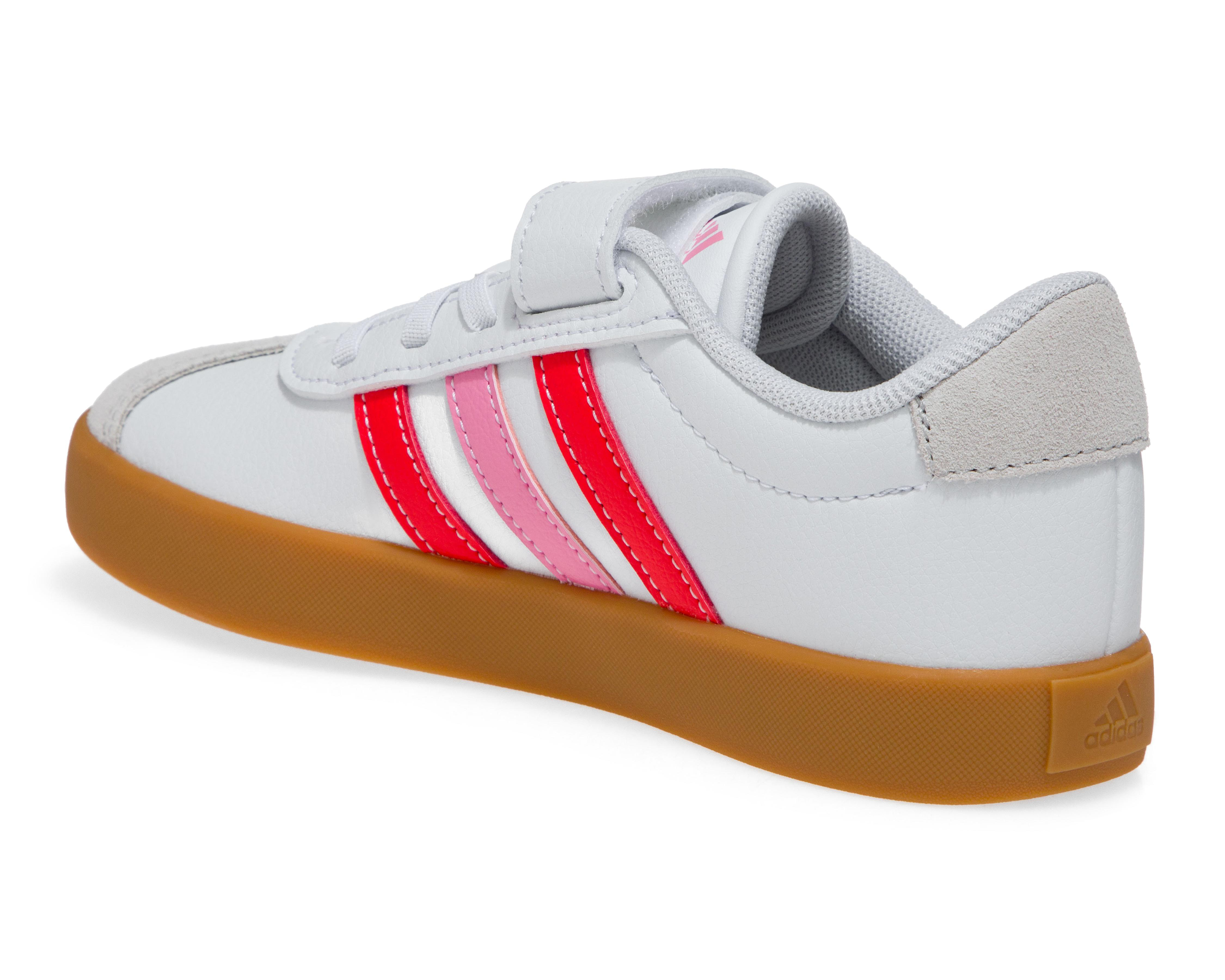 Foto 4 pulgar | Tenis Adidas VL Court 3.0 para Niña