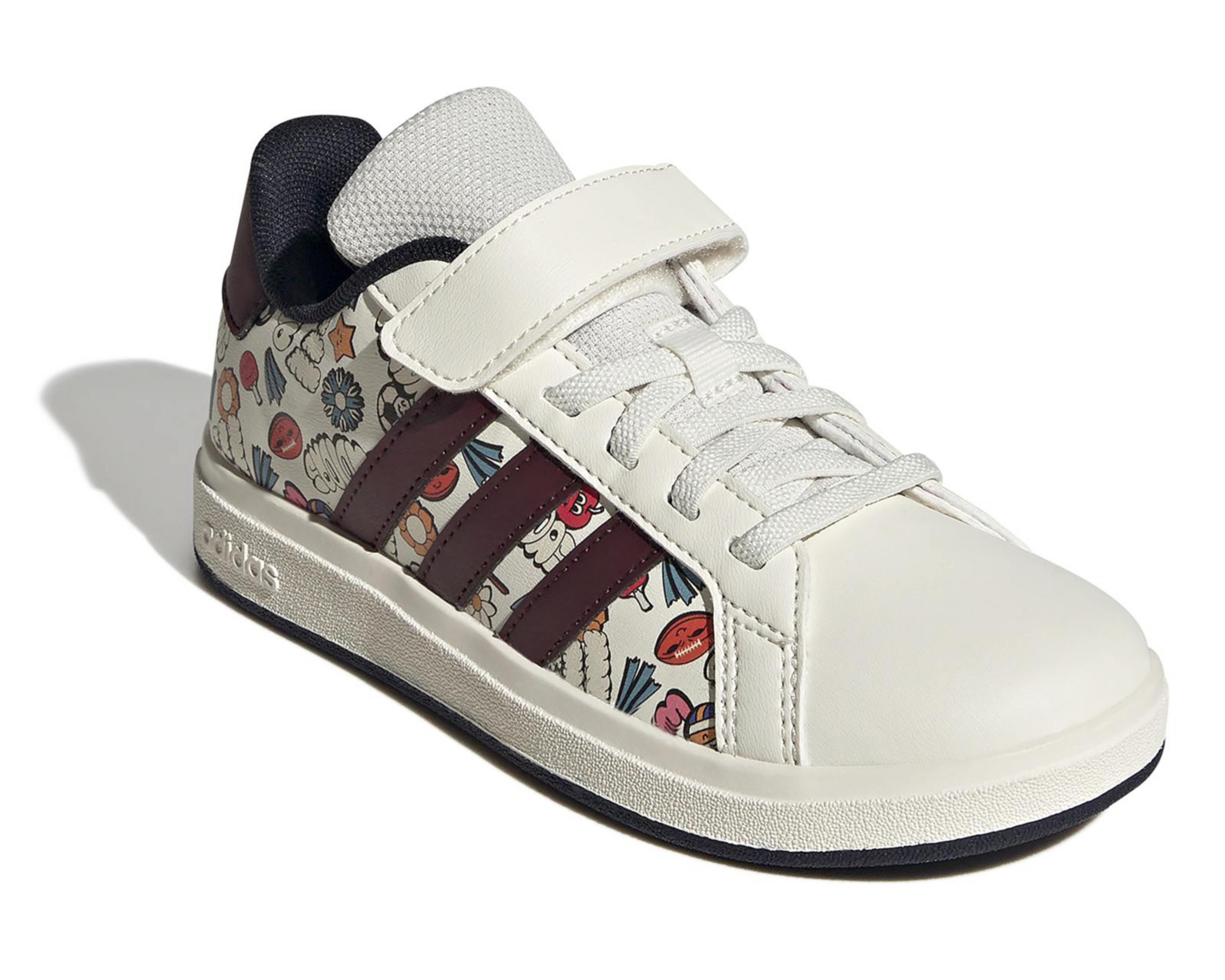 Foto 2 pulgar | Tenis Adidas Grand Court Juveniles