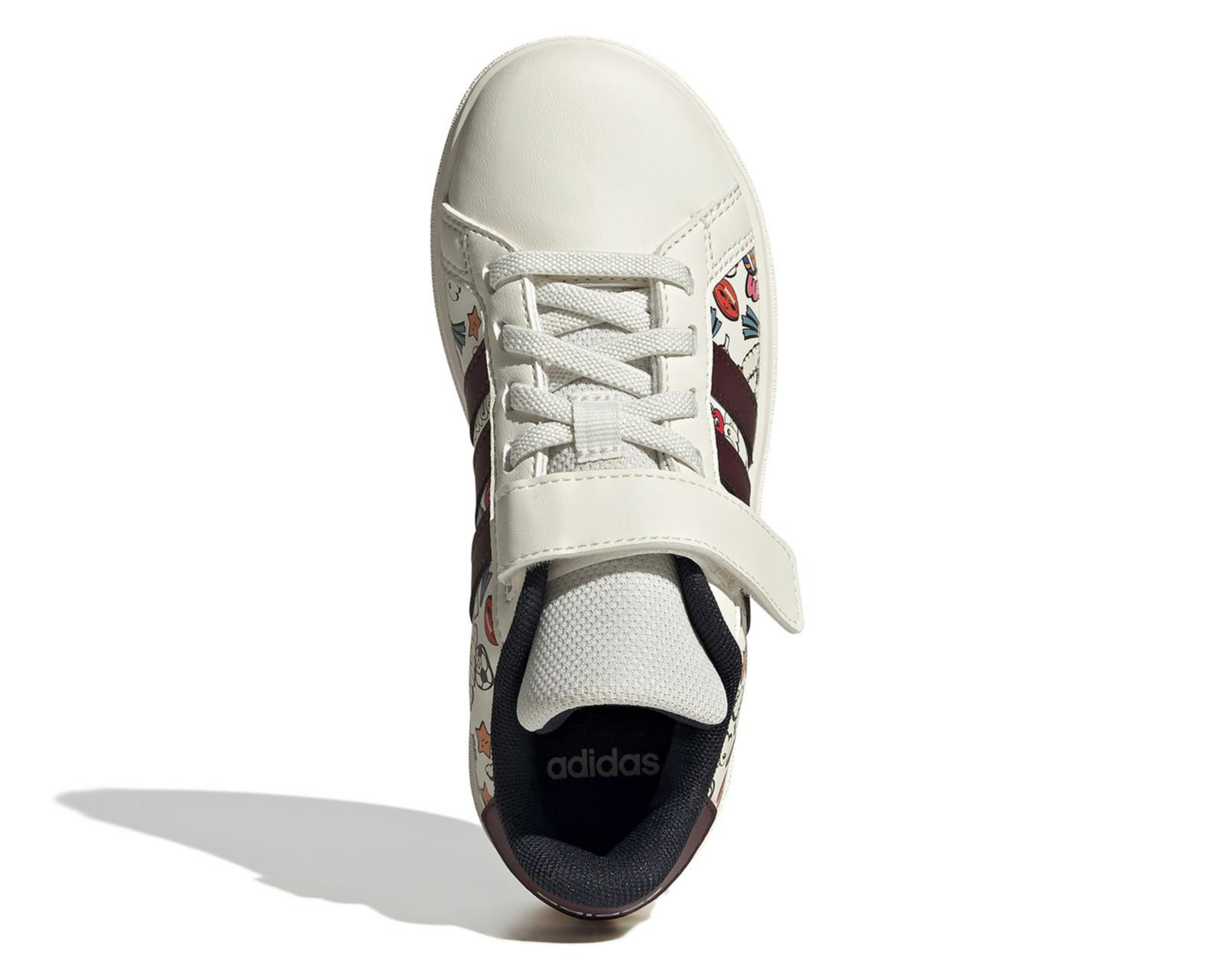 Foto 4 pulgar | Tenis Adidas Grand Court Juveniles