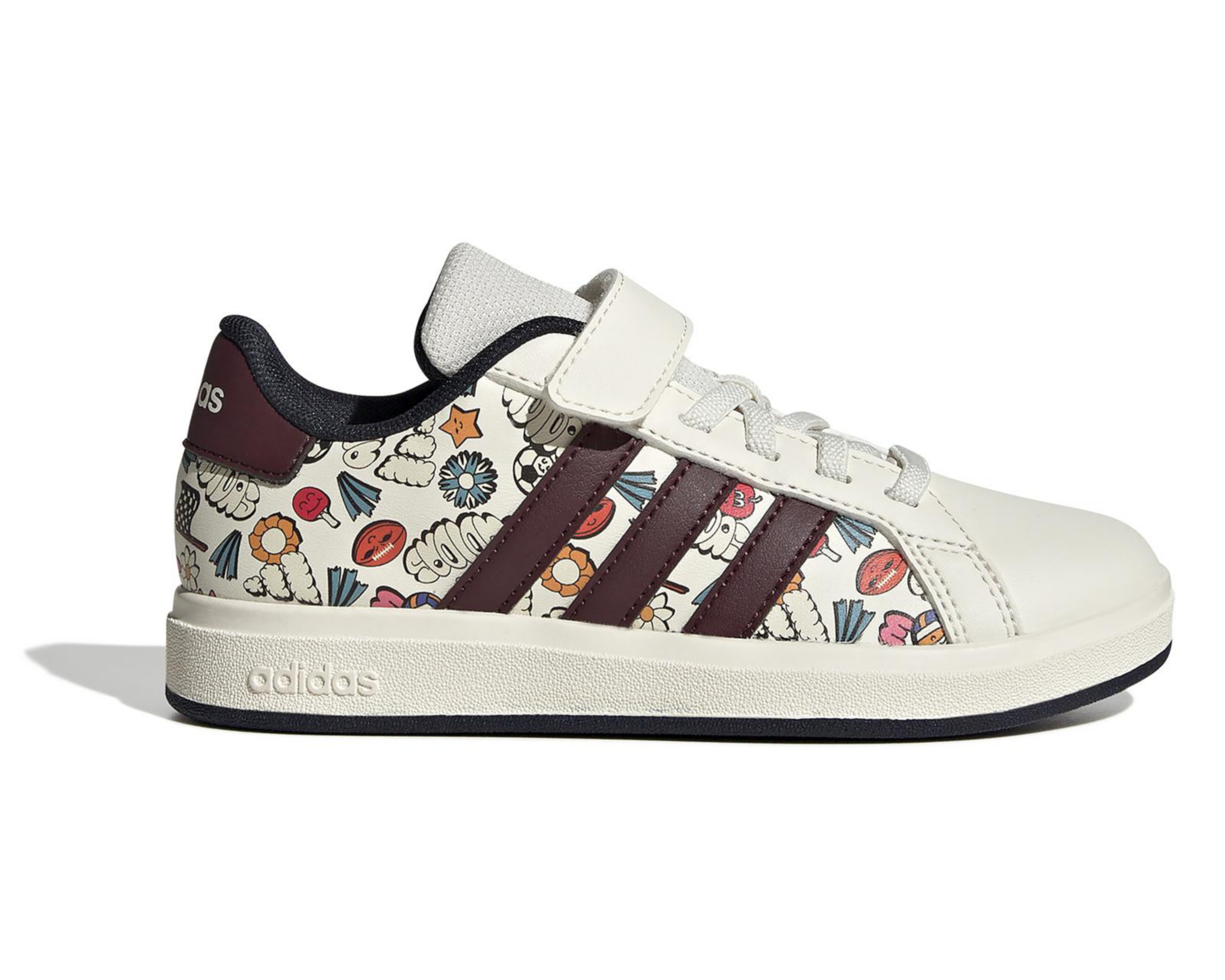 Foto 5 pulgar | Tenis Adidas Grand Court Juveniles
