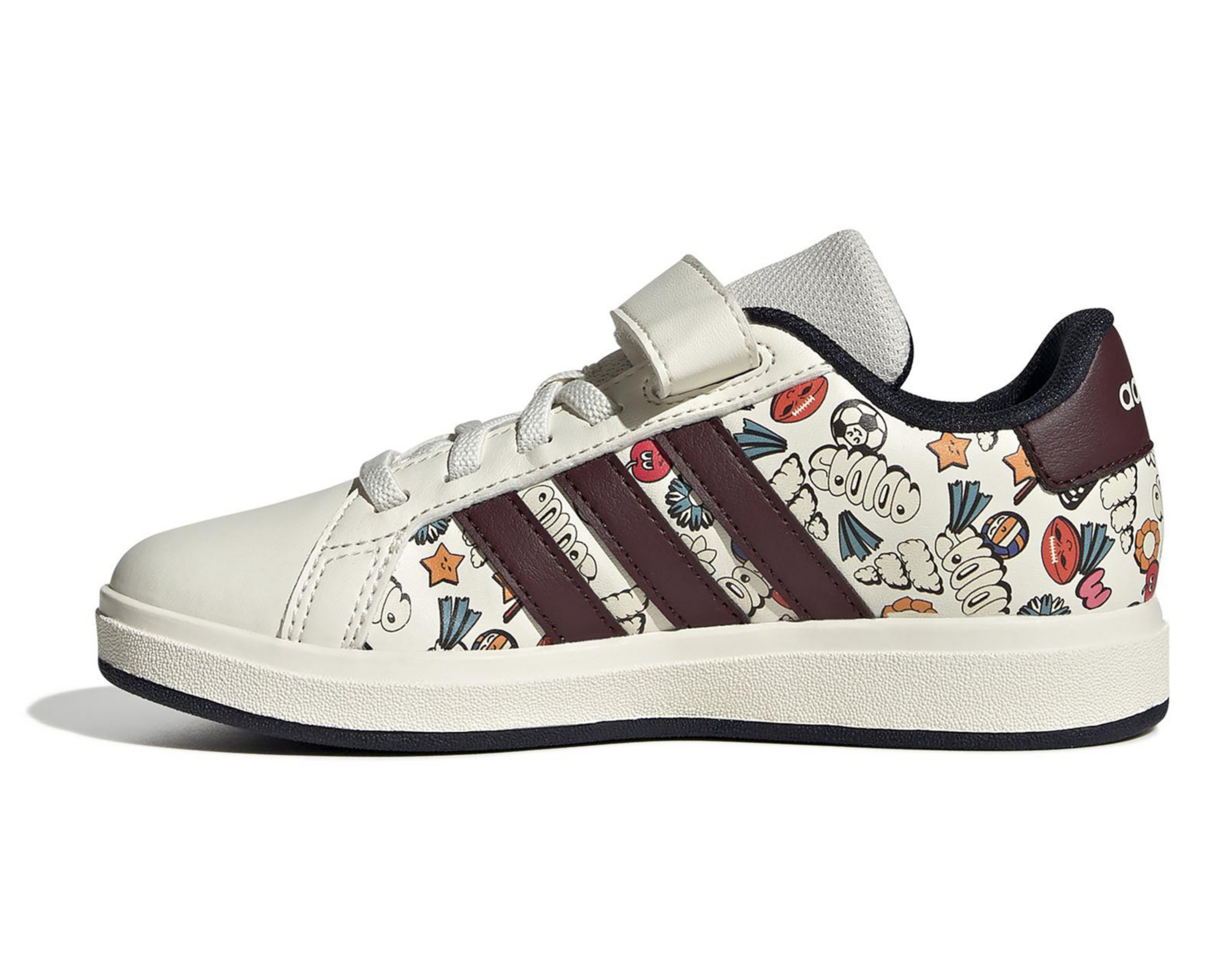 Foto 6 pulgar | Tenis Adidas Grand Court Juveniles