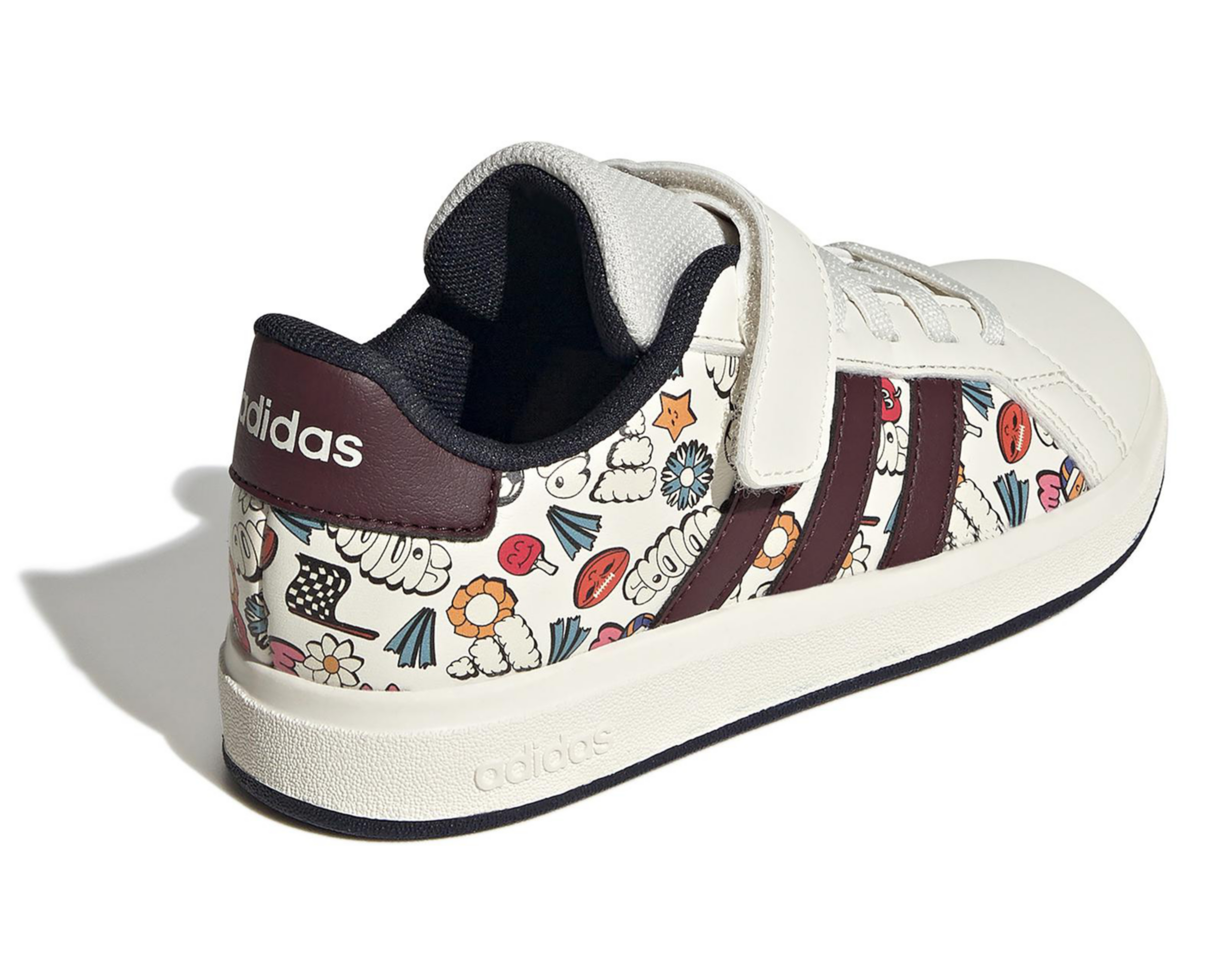 Foto 7 pulgar | Tenis Adidas Grand Court Juveniles