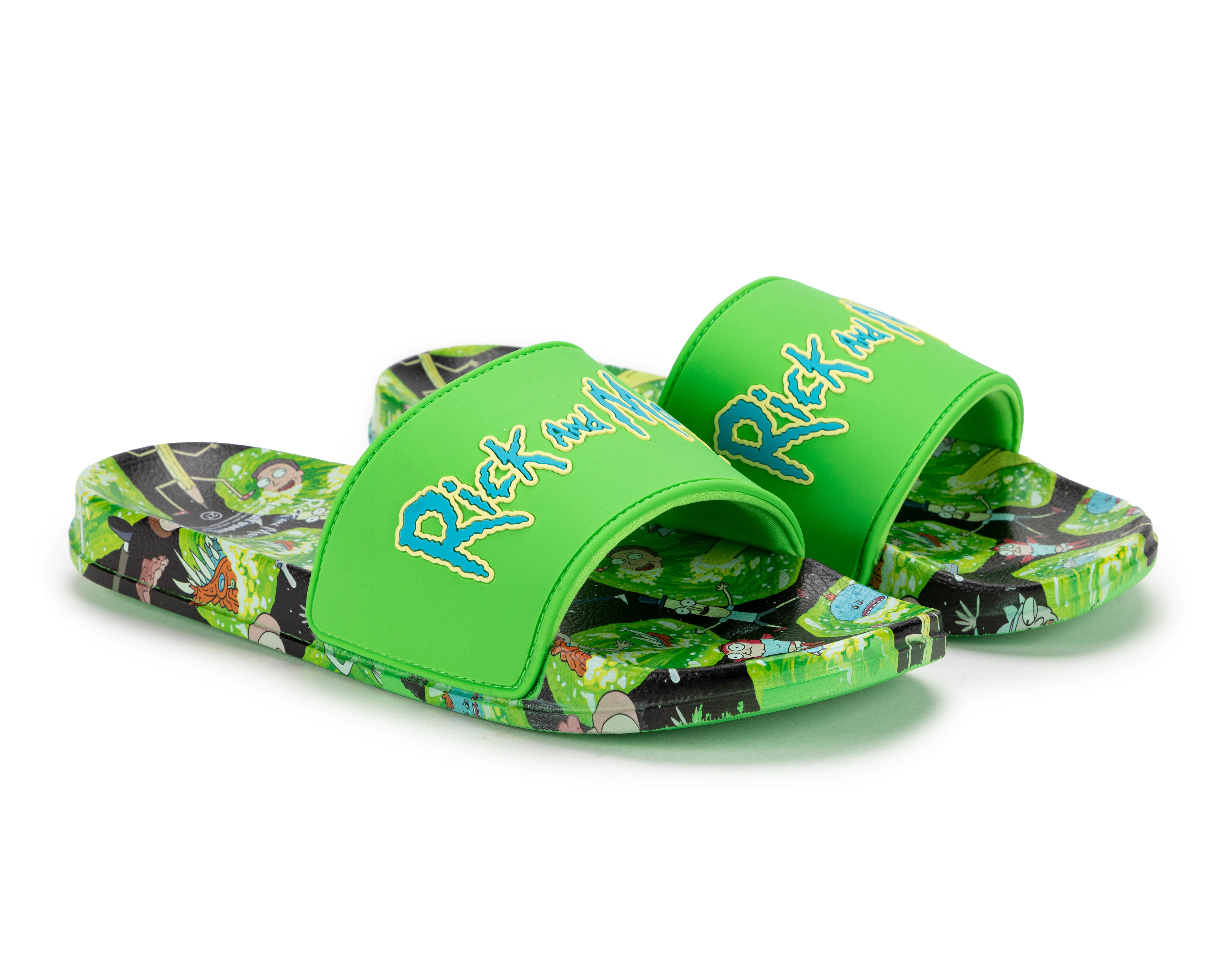 Foto 2 pulgar | Sandalias de Playa Rick & Morty para Hombre