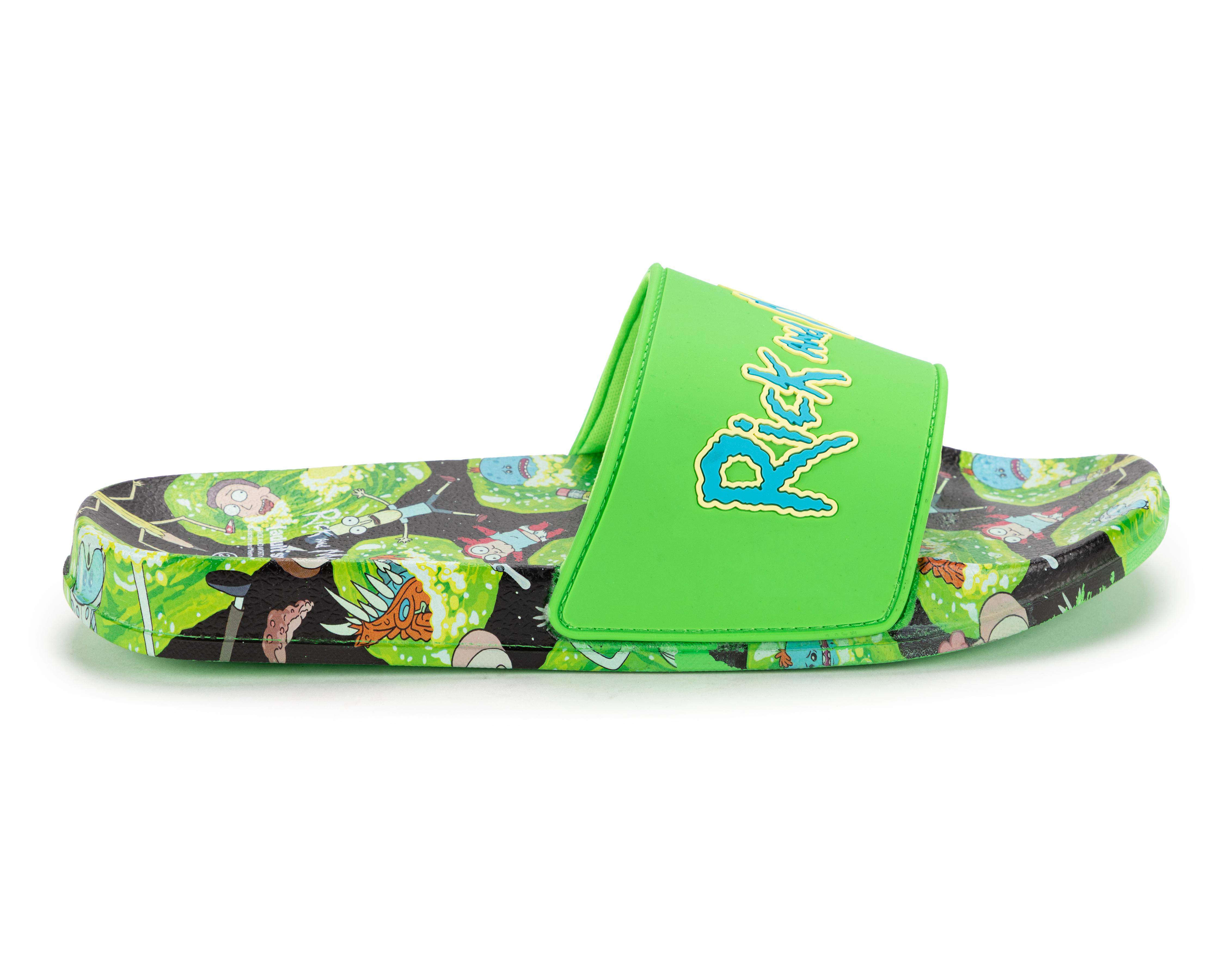 Foto 3 pulgar | Sandalias de Playa Rick & Morty para Hombre