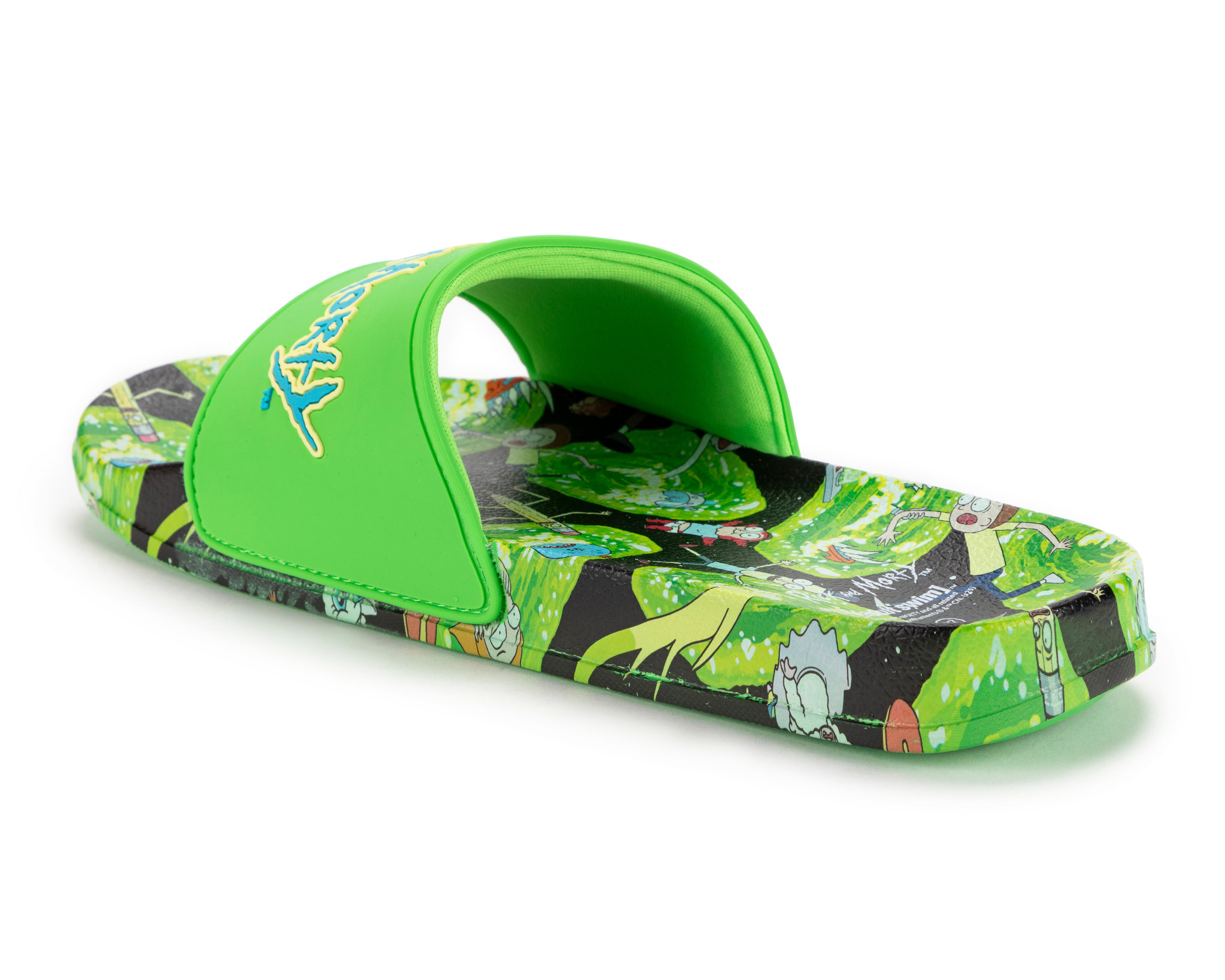 Foto 4 pulgar | Sandalias de Playa Rick & Morty para Hombre