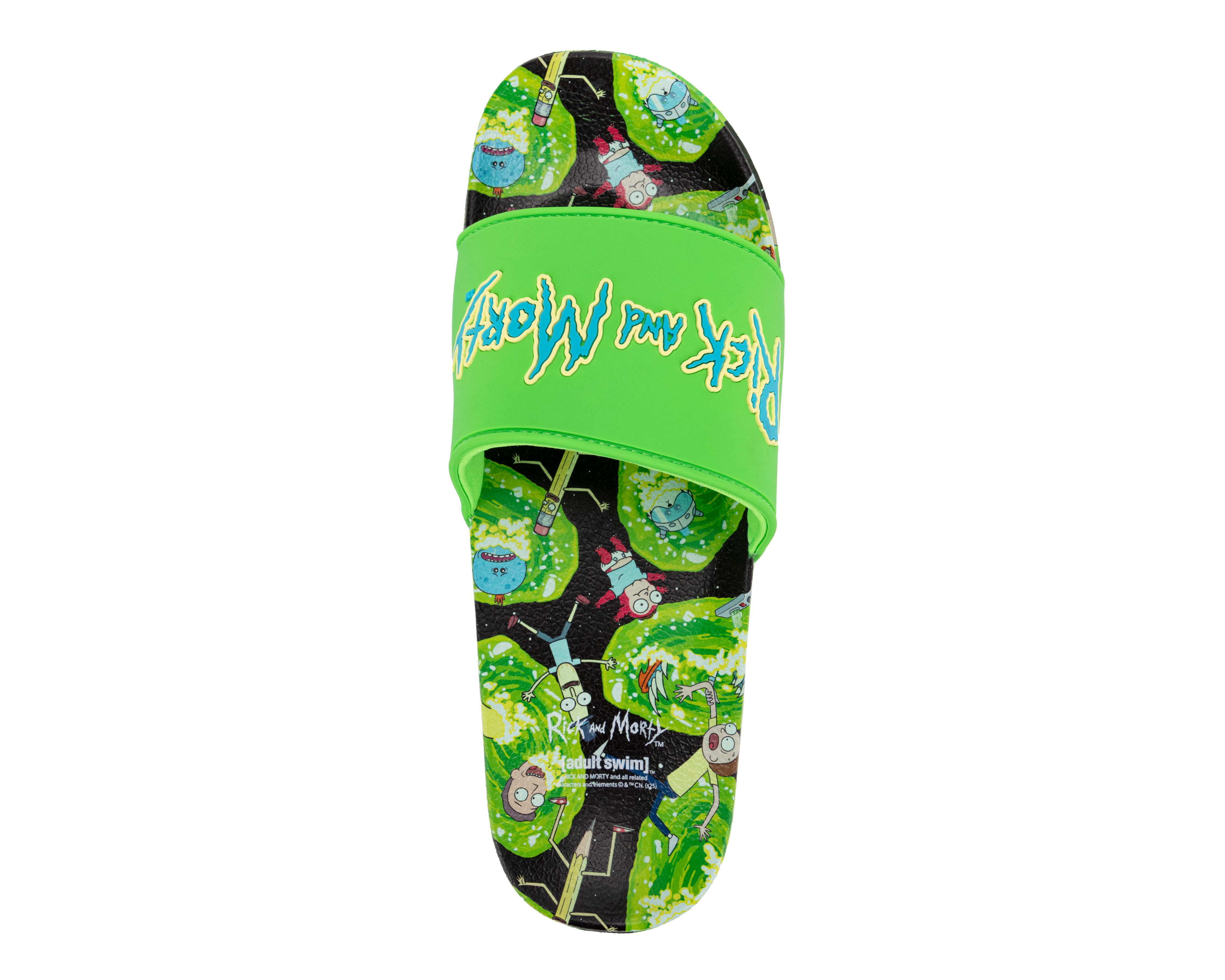 Foto 6 pulgar | Sandalias de Playa Rick & Morty para Hombre