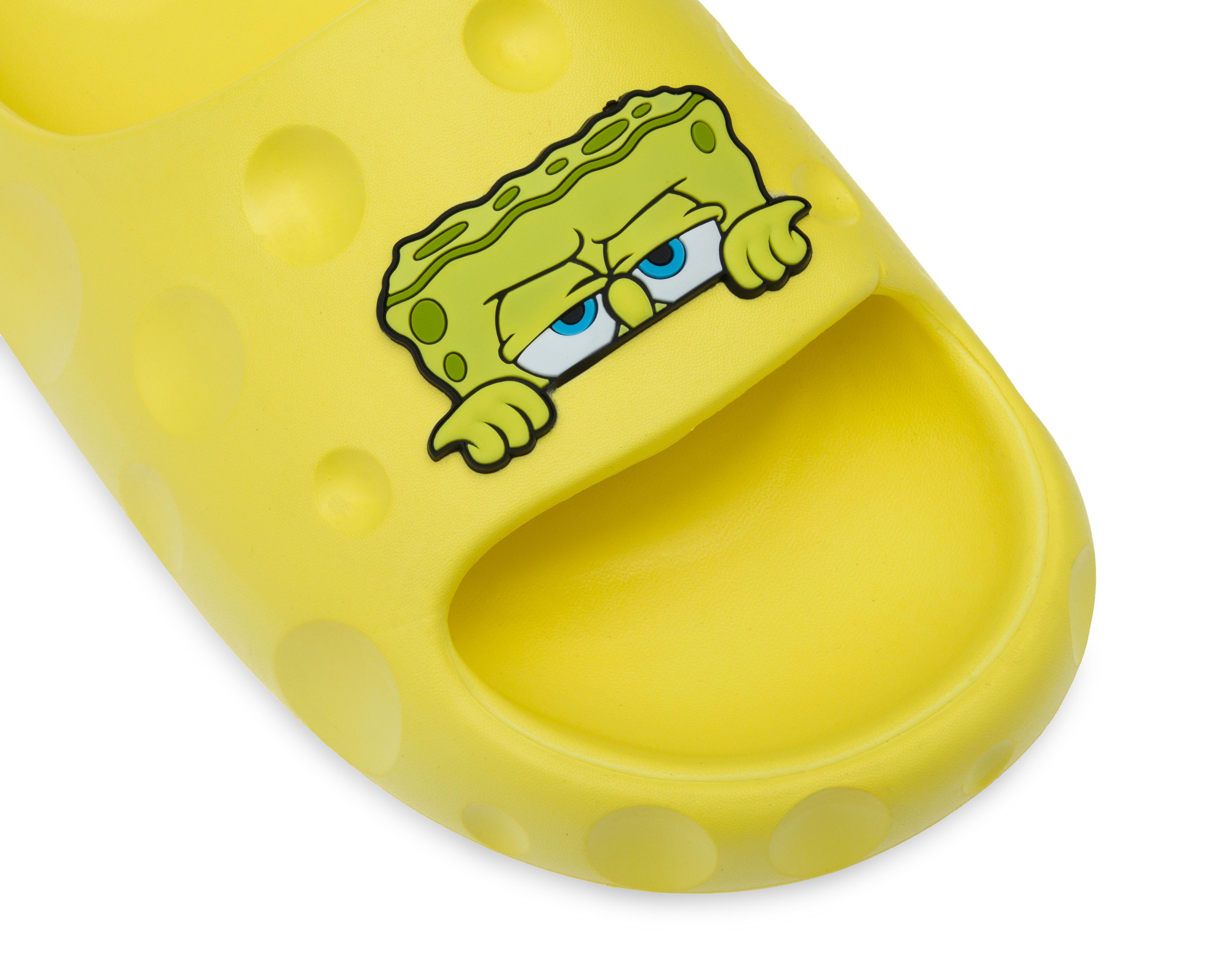 Foto 7 pulgar | Sandalias de Playa Bob Esponja para Hombre