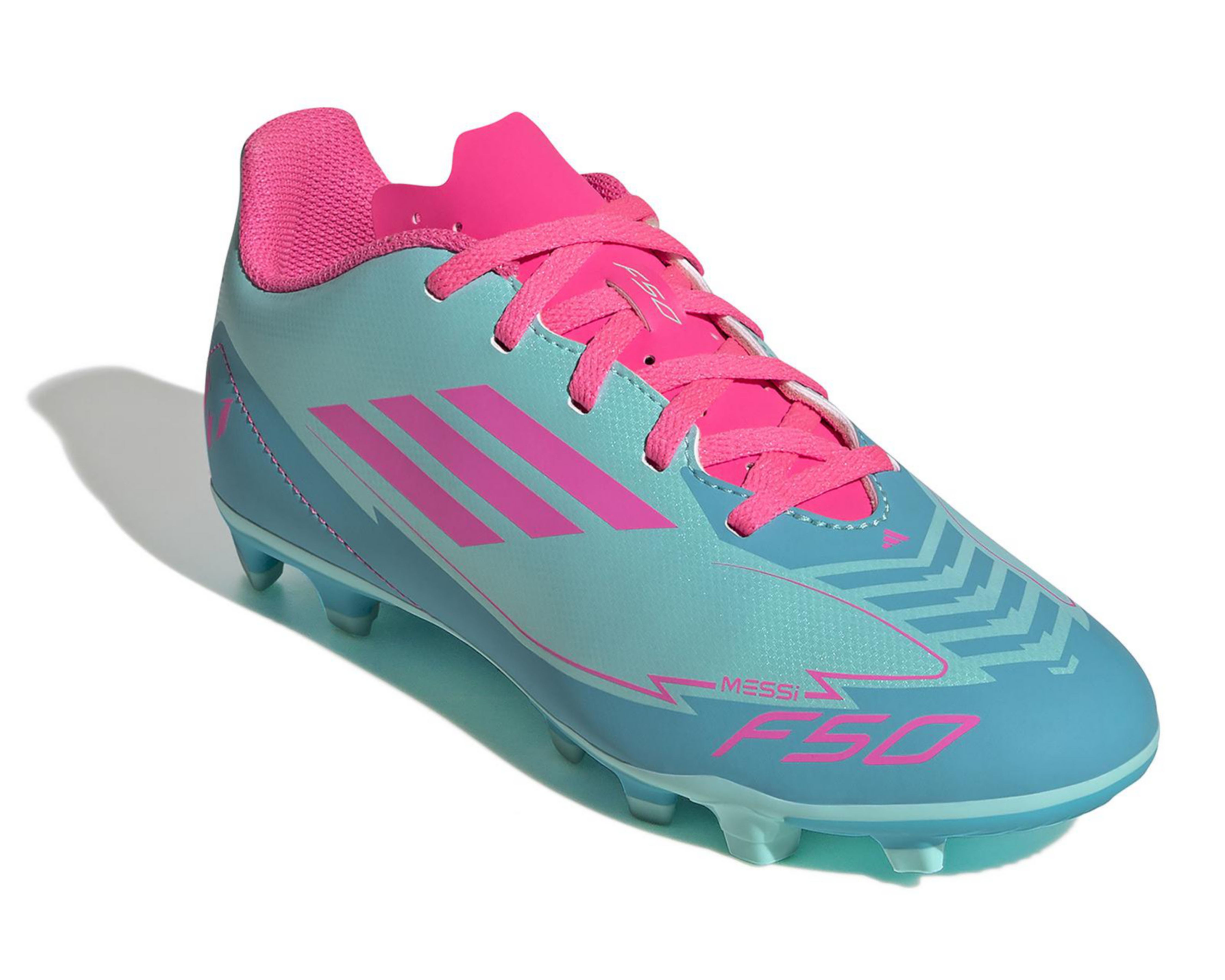 Foto 2 pulgar | Taquetes de Futbol Adidas F50 Club FG/MG J Messi para Hombre