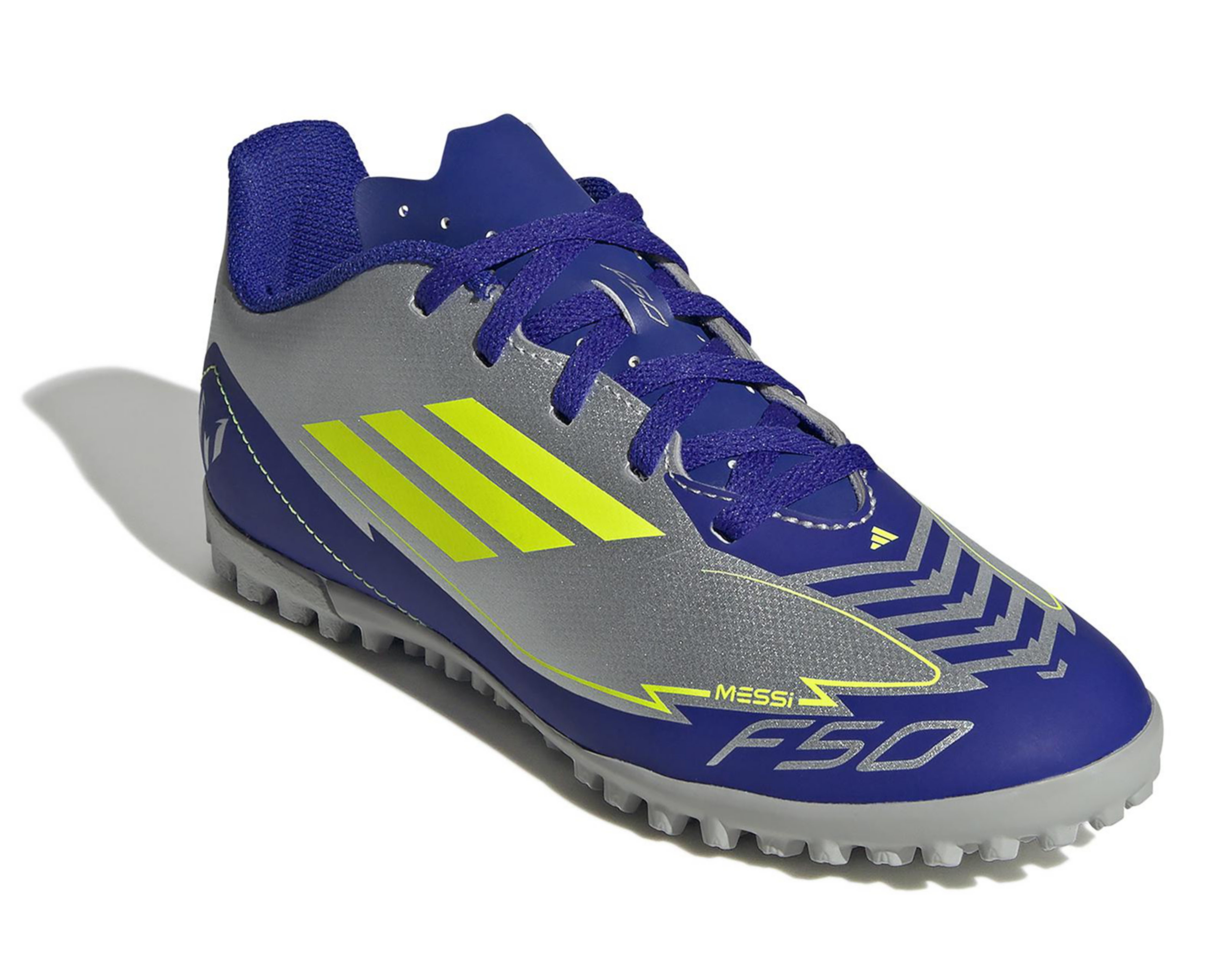 Foto 2 pulgar | Tenis para Futbol Rápido Adidas F50 Club TF Messi Juvenil