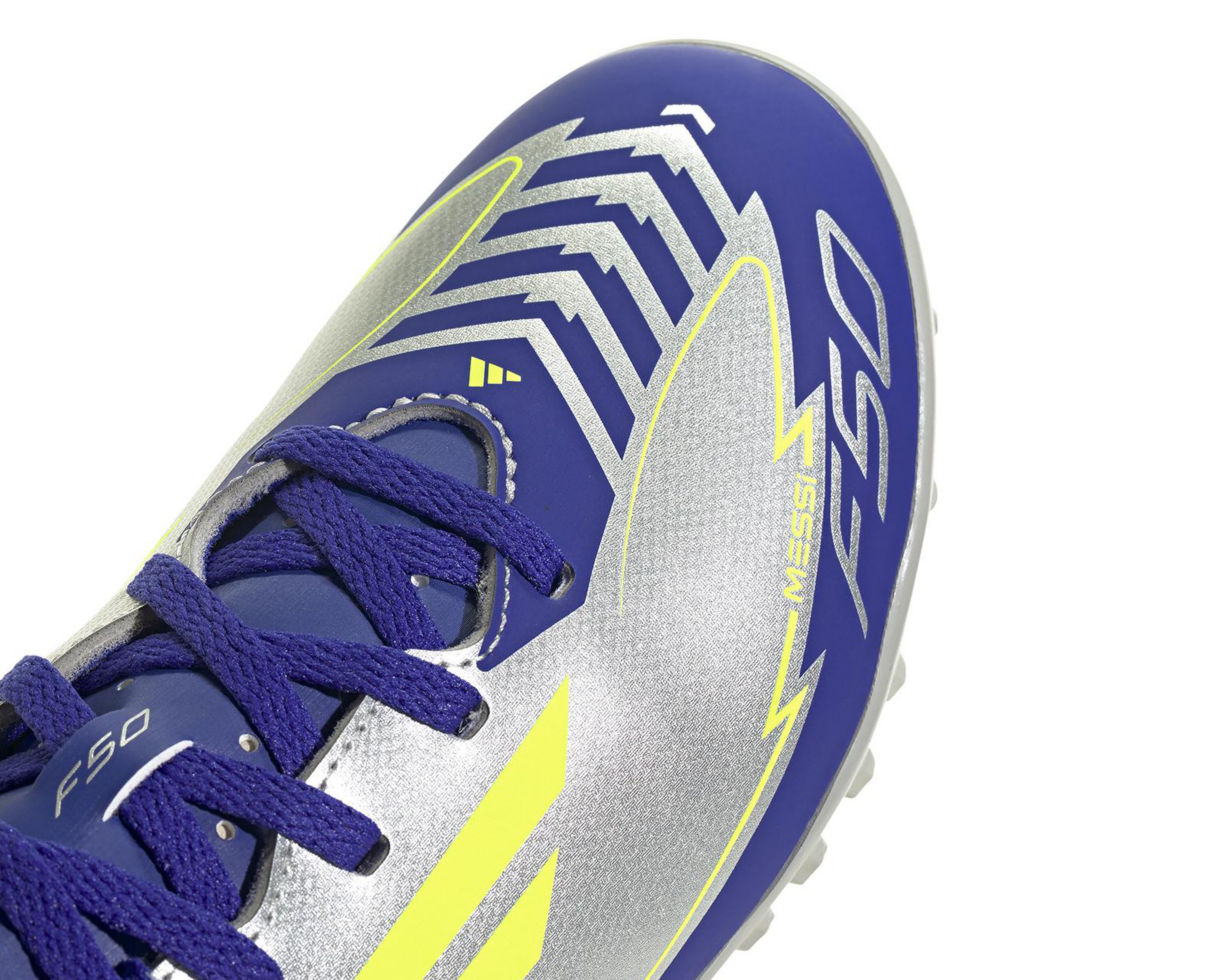 Foto 8 | Tenis para Futbol Rápido Adidas F50 Club TF Messi Juvenil