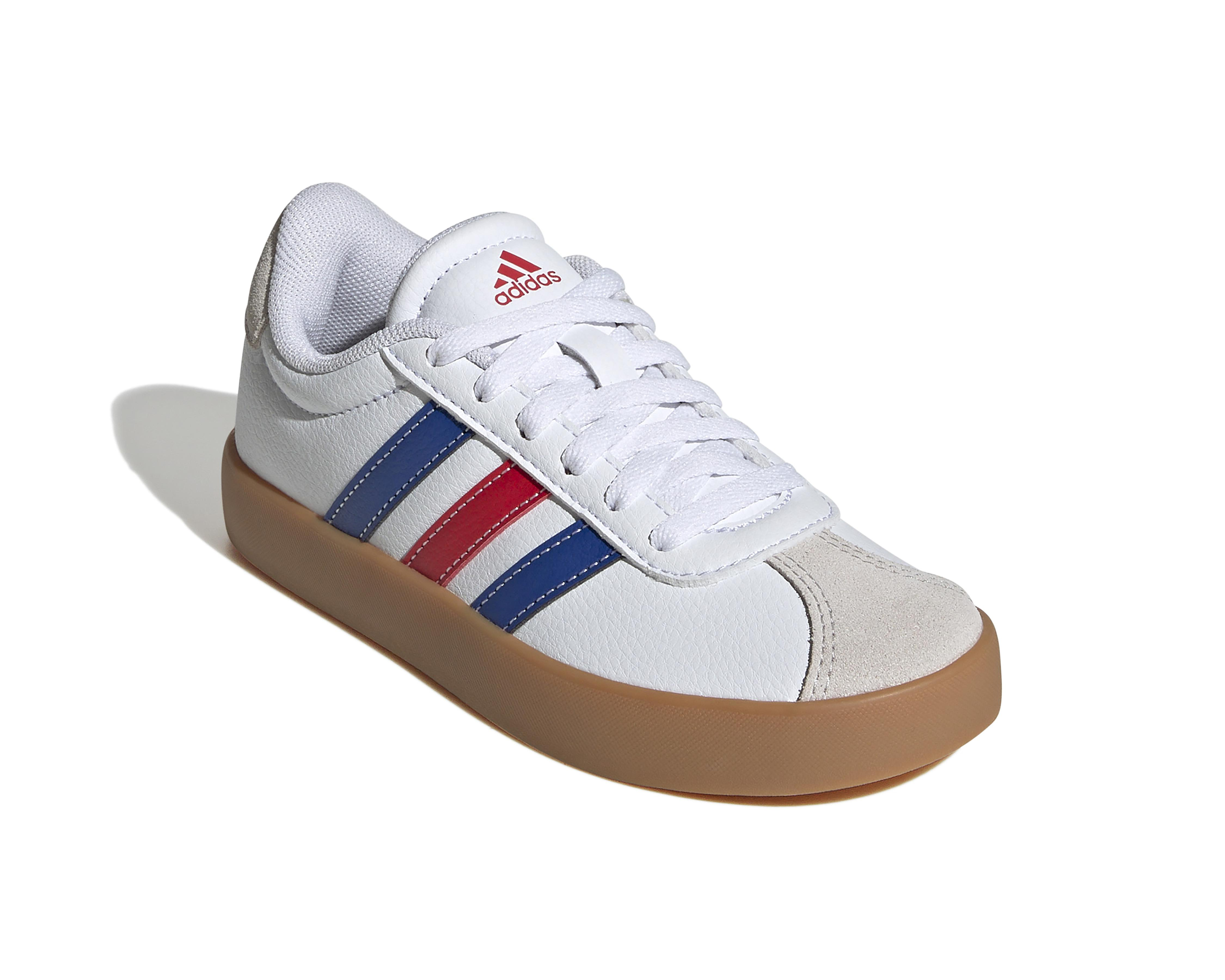 Foto 2 pulgar | Tenis Adidas VL Court 3.0 Juveniles