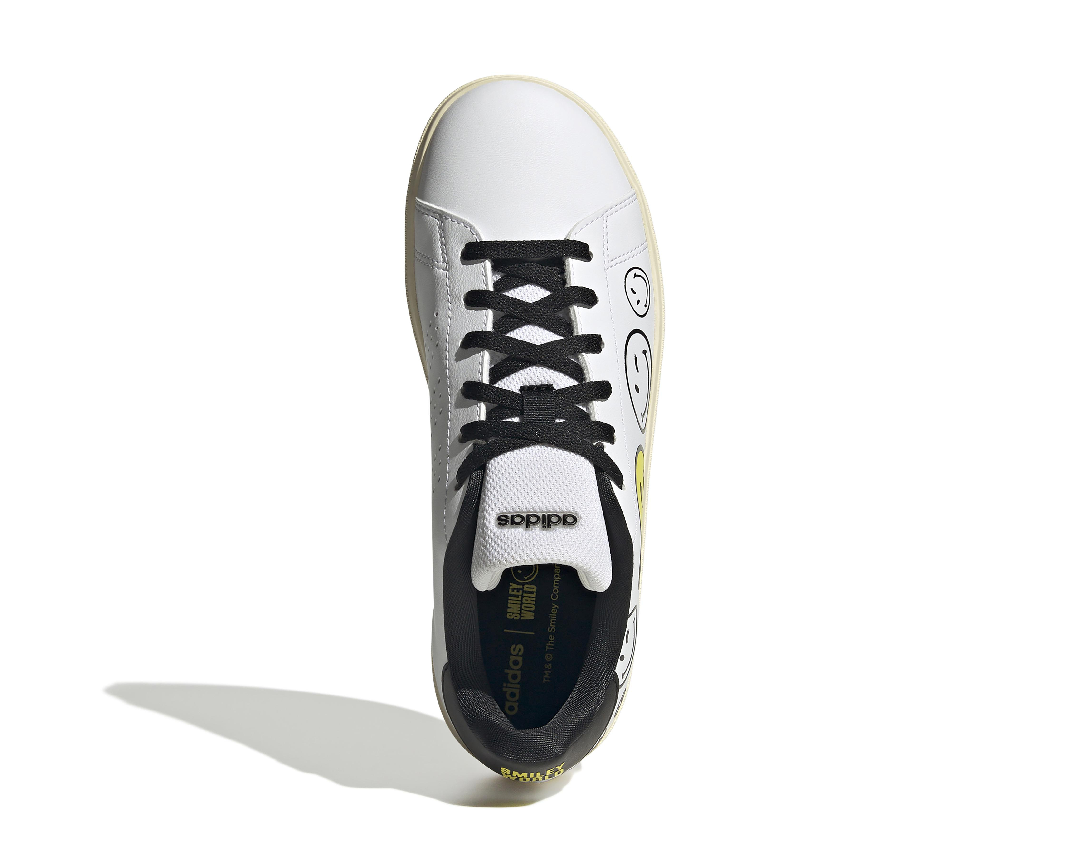 Foto 4 pulgar | Tenis Adidas Advantage Smiley Juveniles