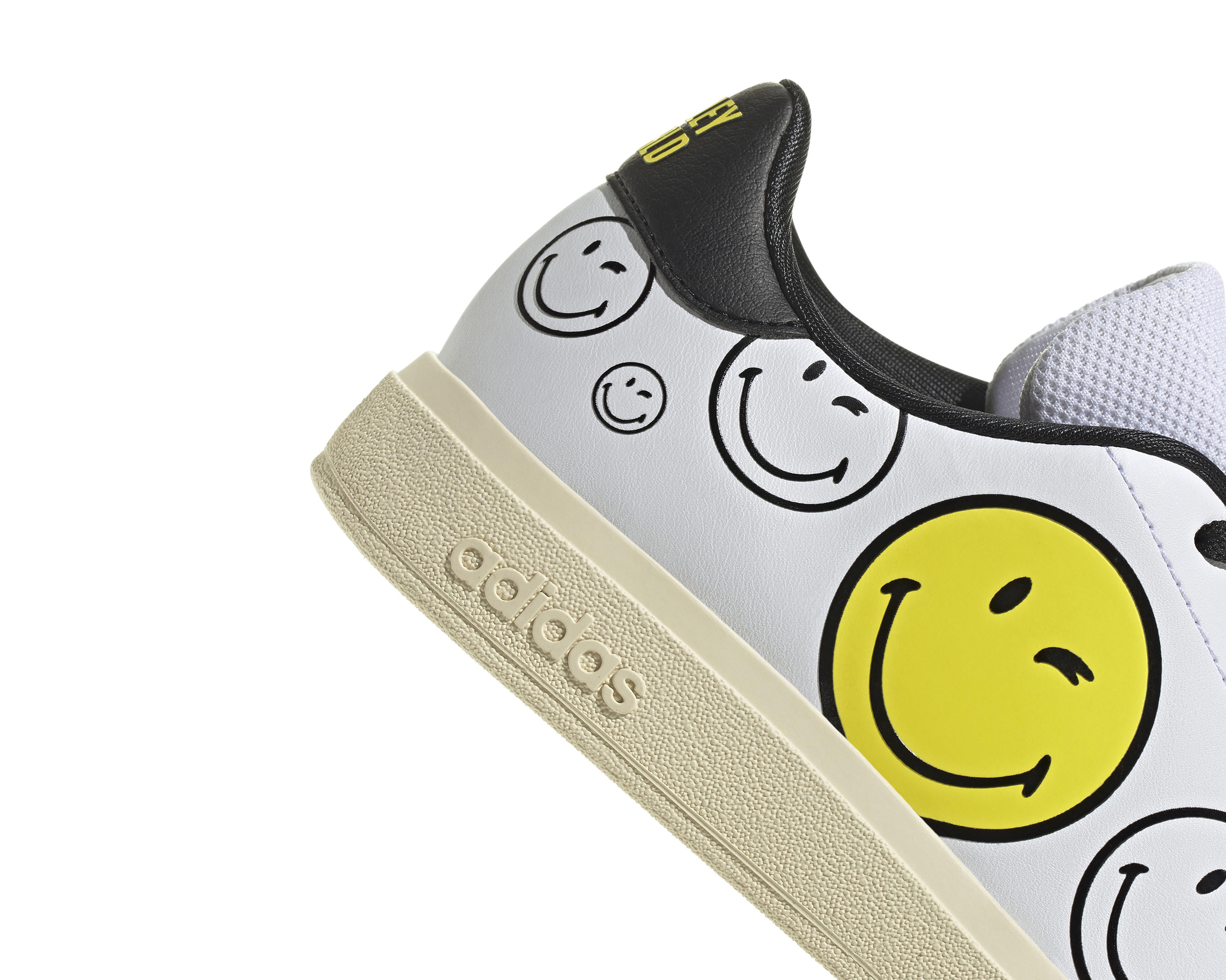 Foto 9 pulgar | Tenis Adidas Advantage Smiley Juveniles