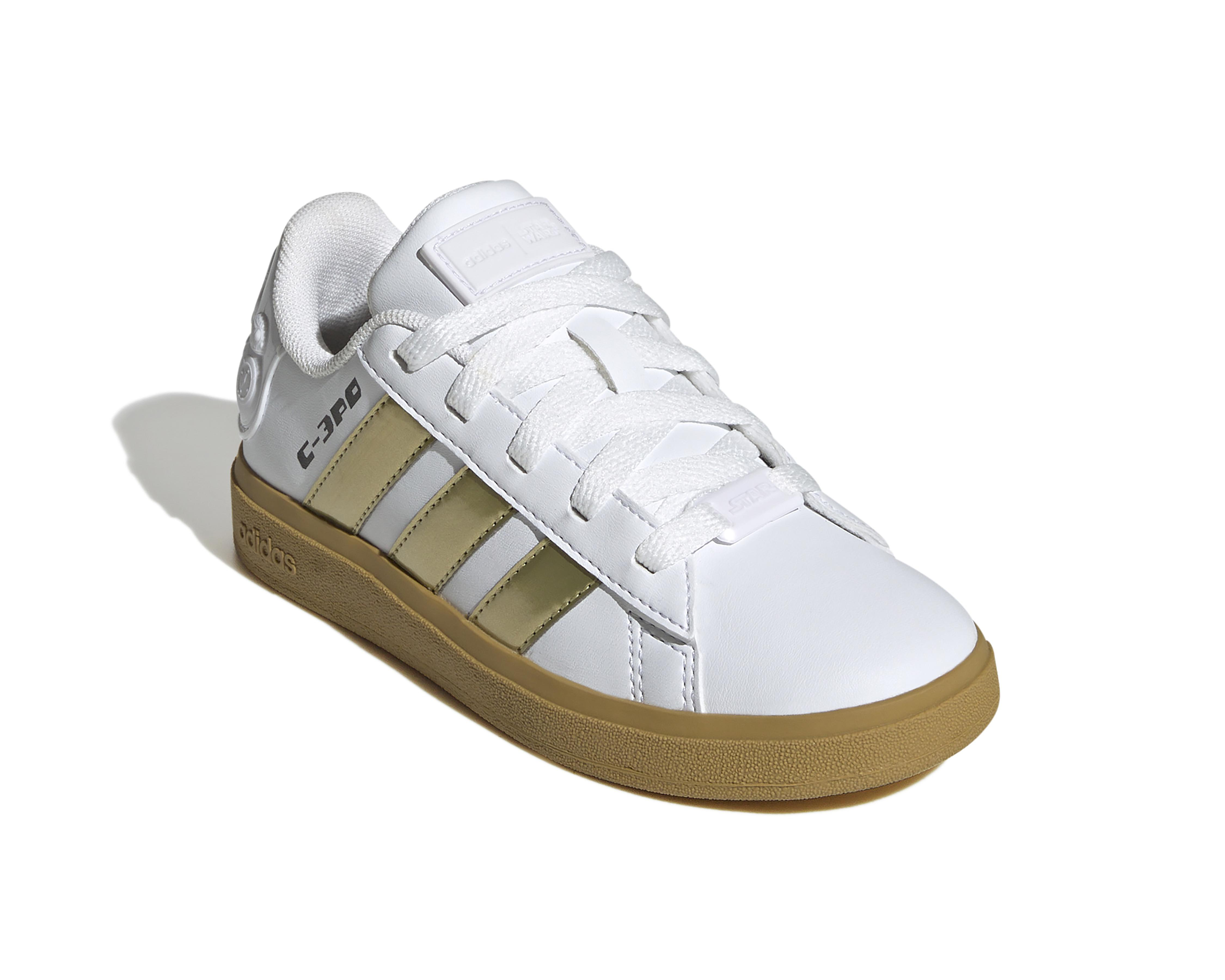Foto 2 pulgar | Tenis Adidas Droids Grand Court 2.0 Juveniles