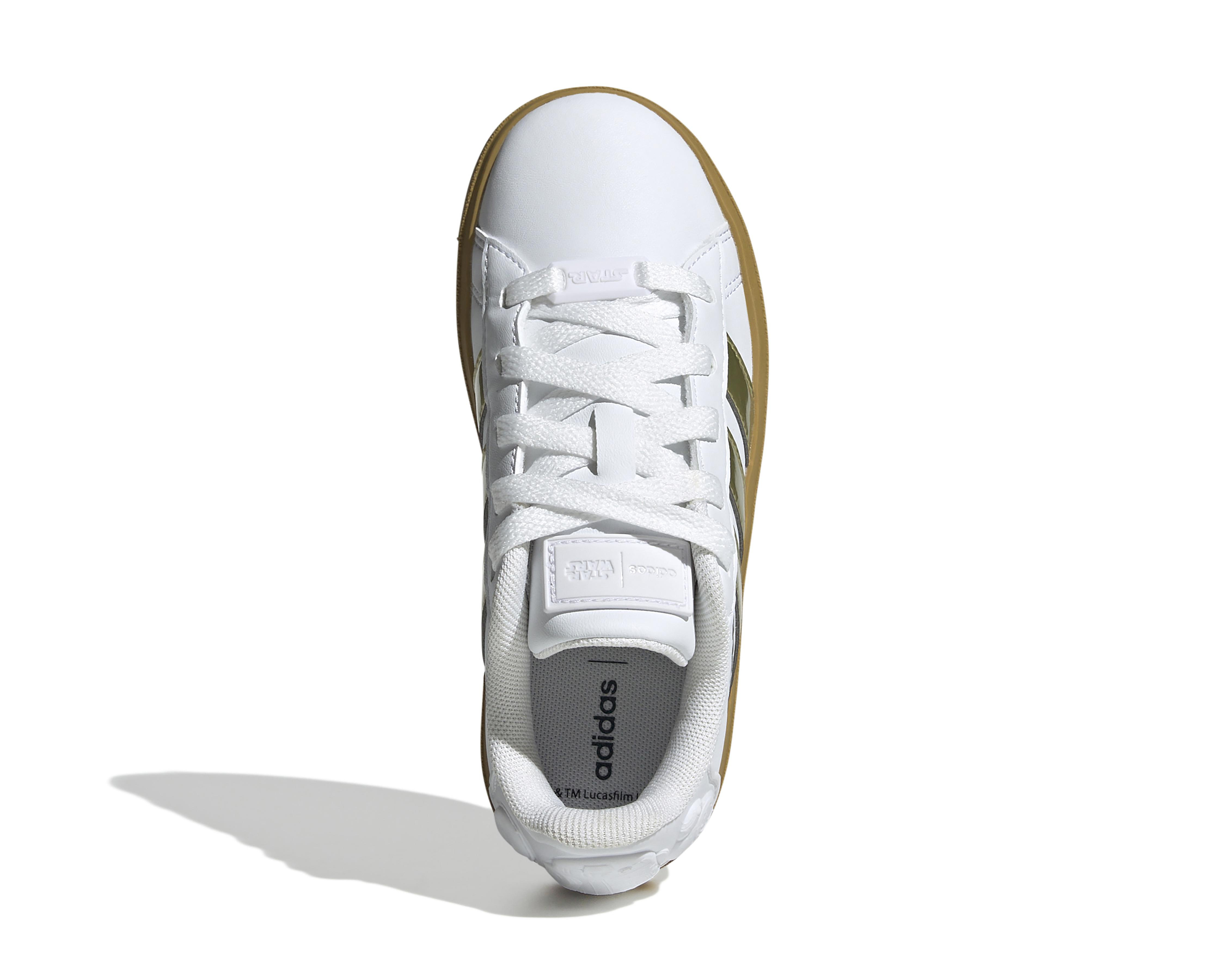 Foto 4 pulgar | Tenis Adidas Droids Grand Court 2.0 Juveniles