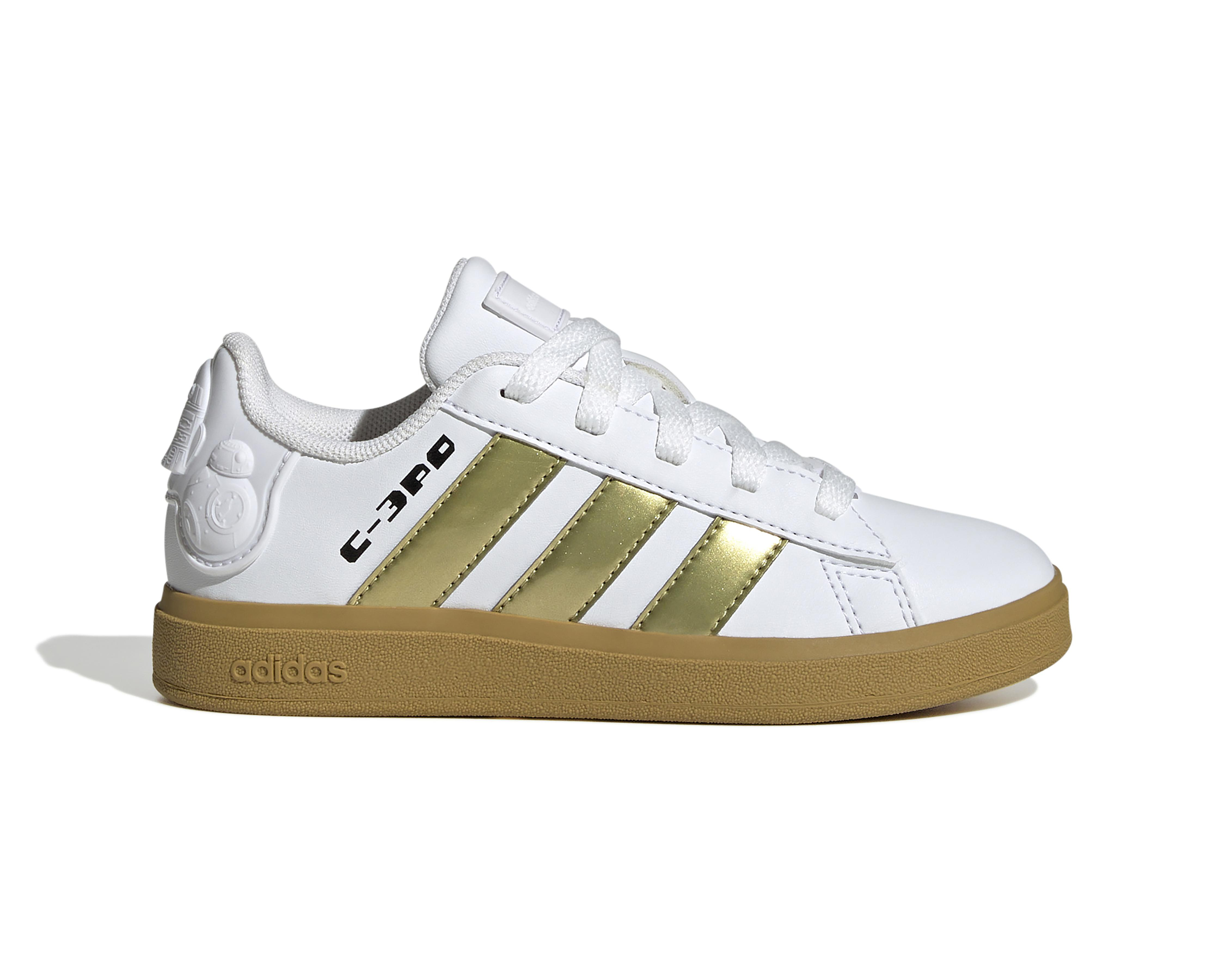 Foto 5 pulgar | Tenis Adidas Droids Grand Court 2.0 Juveniles