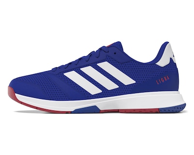 Foto 3 | Tenis para Correr Adidas Ligra 8 Indoor para Hombre