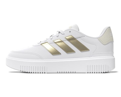 Foto 3 | Tenis Adidas Courtblock Bold para Mujer