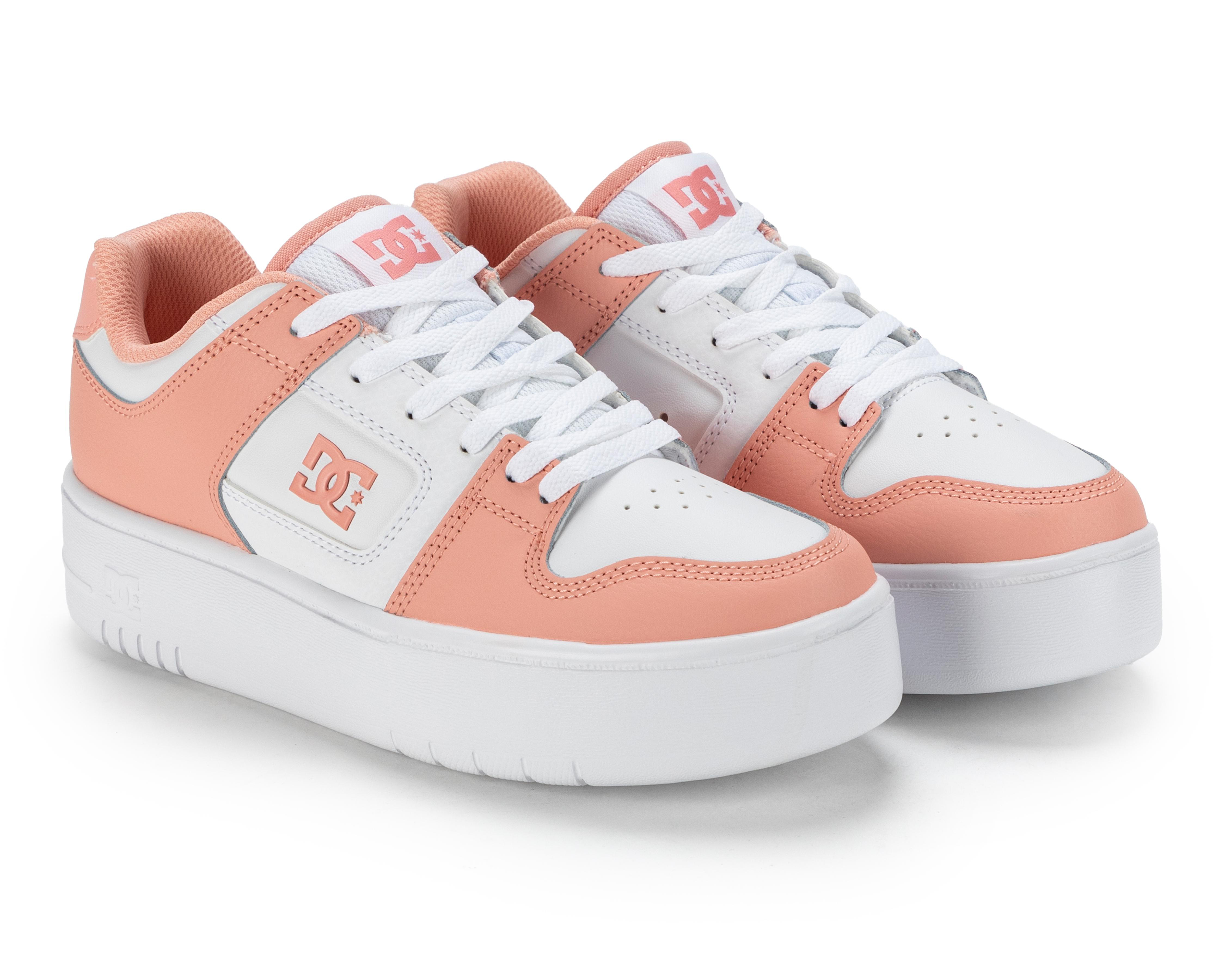 Foto 2 pulgar | Tenis Casuales DC Shoes de Piel para Mujer