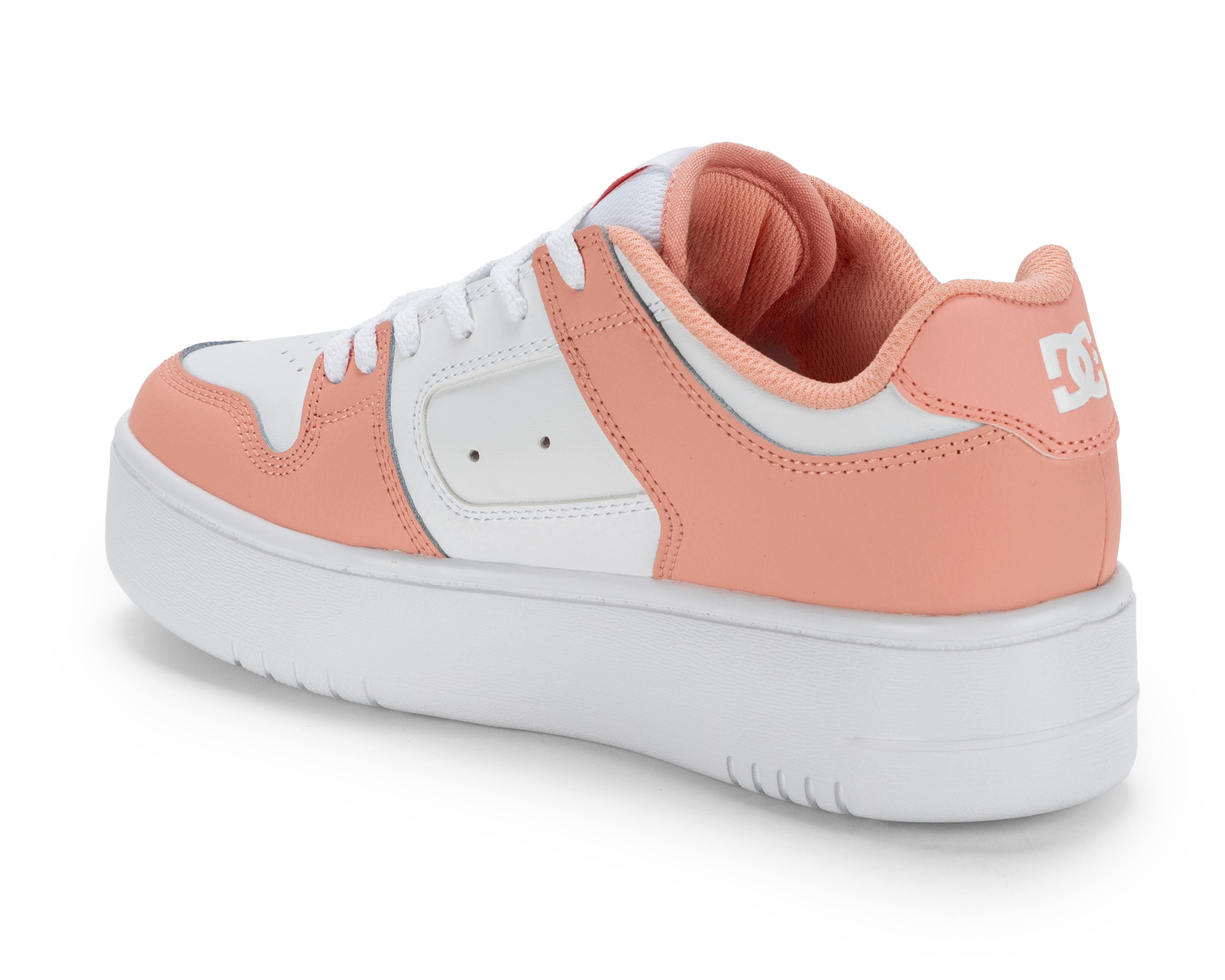 Foto 4 pulgar | Tenis Casuales DC Shoes de Piel para Mujer