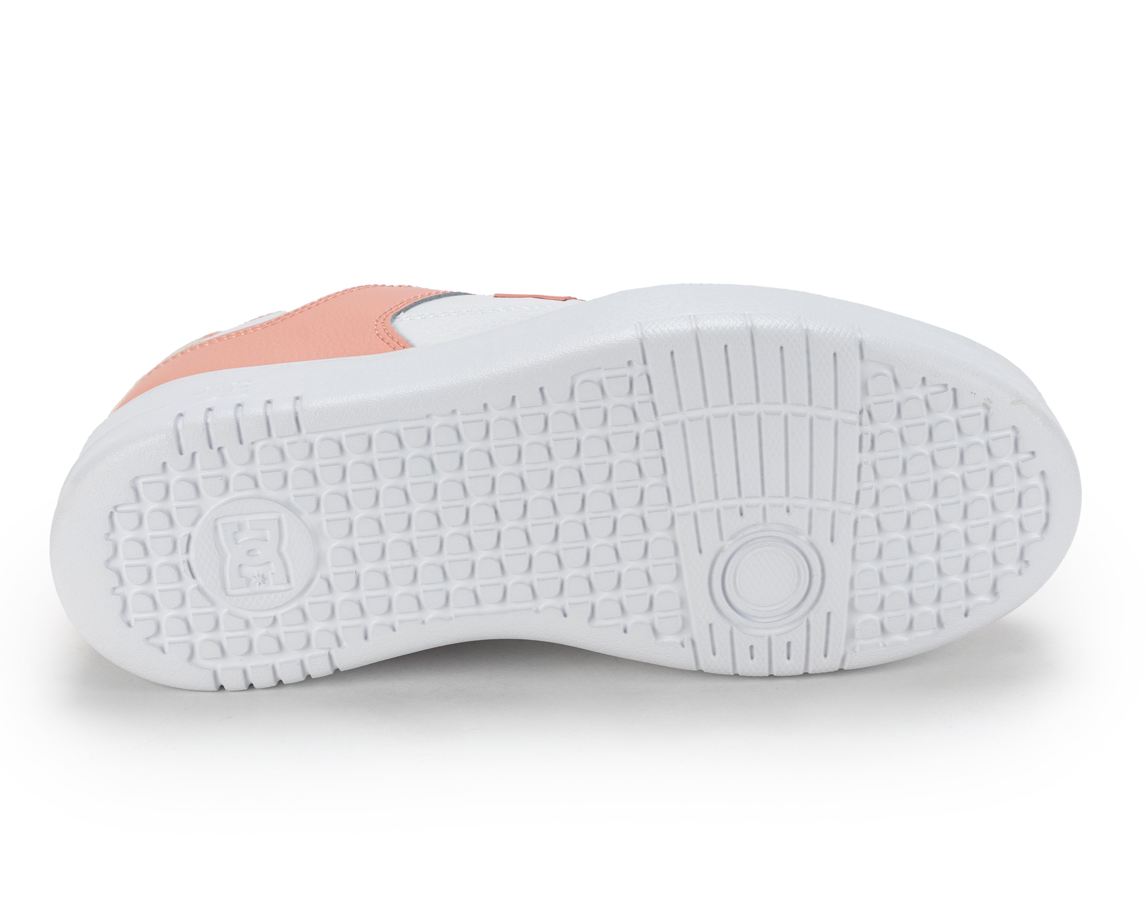 Foto 5 pulgar | Tenis Casuales DC Shoes de Piel para Mujer