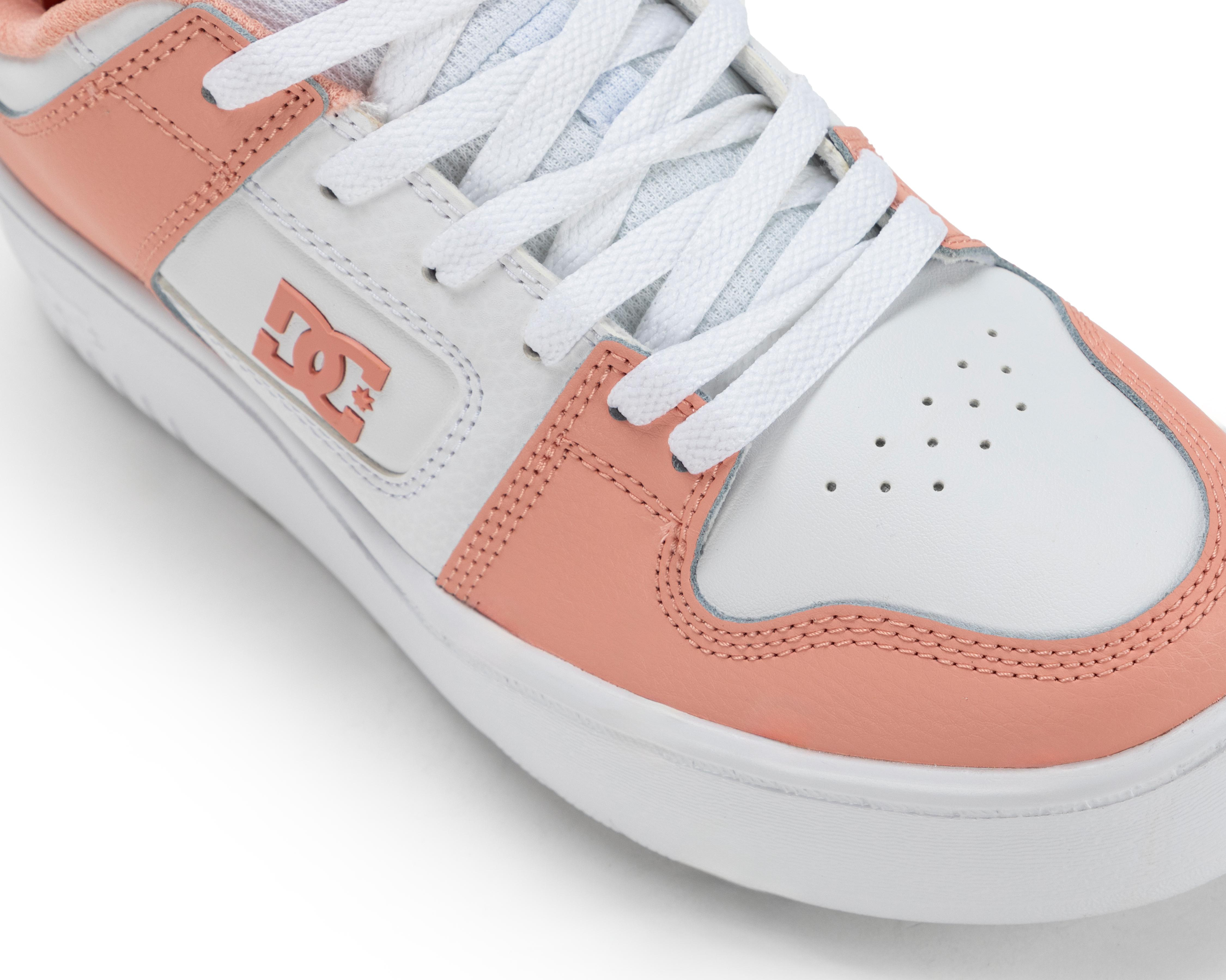 Foto 7 pulgar | Tenis Casuales DC Shoes de Piel para Mujer