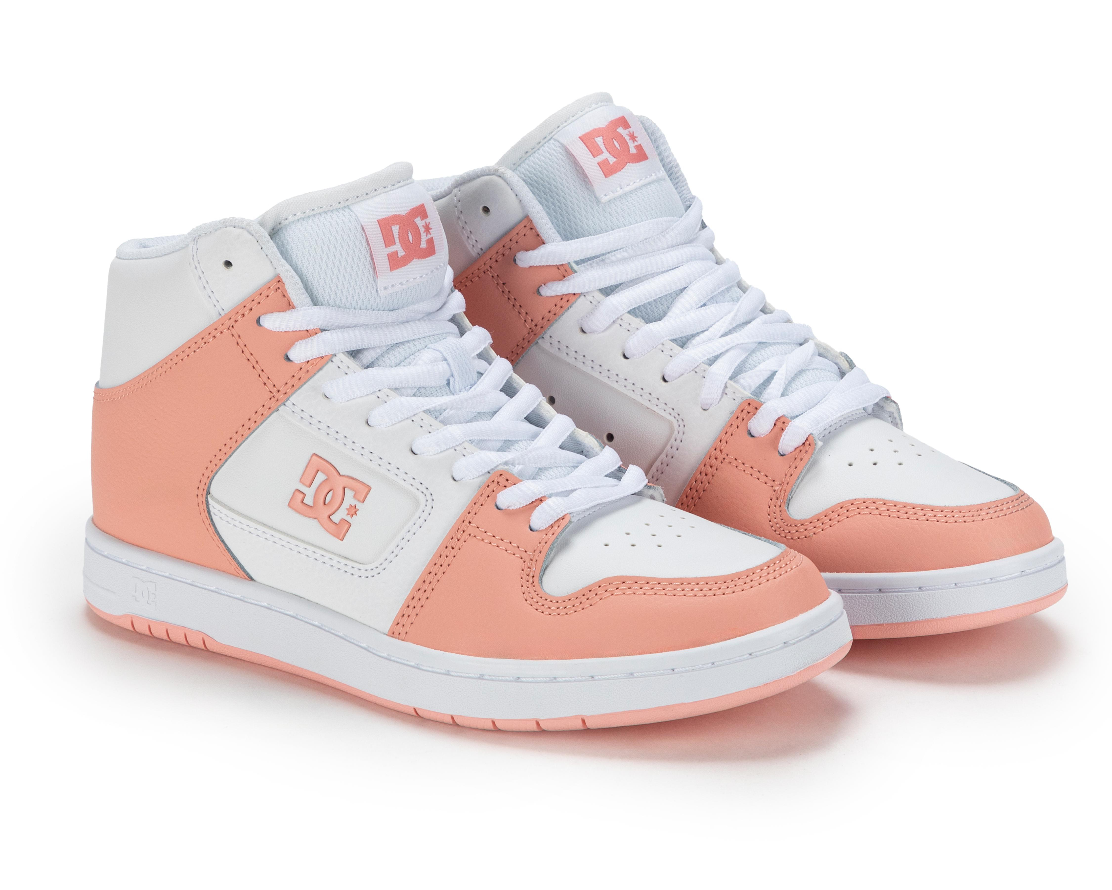Foto 2 pulgar | Tenis Casuales DC Shoes de Piel para Mujer