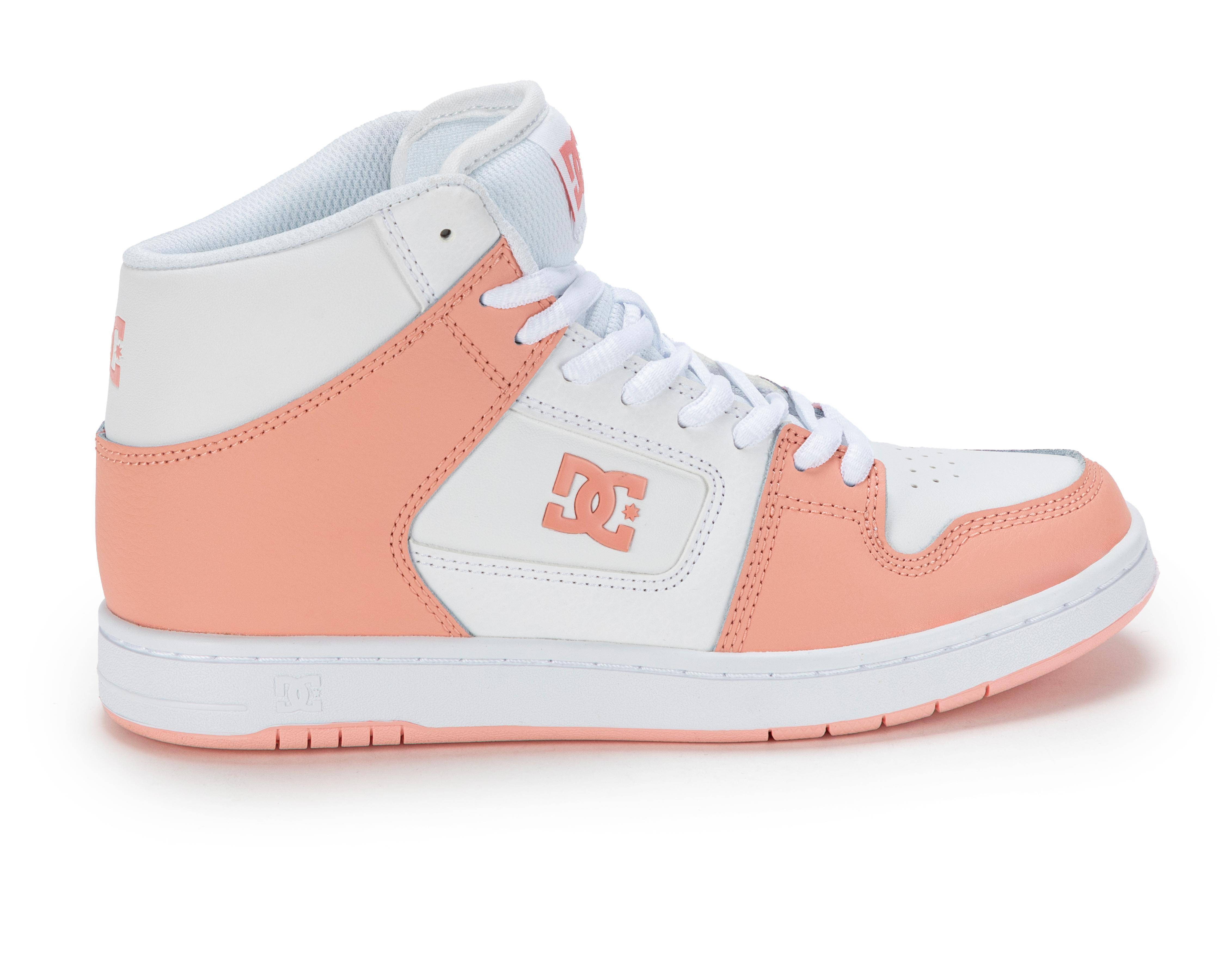 Foto 3 pulgar | Tenis Casuales DC Shoes de Piel para Mujer