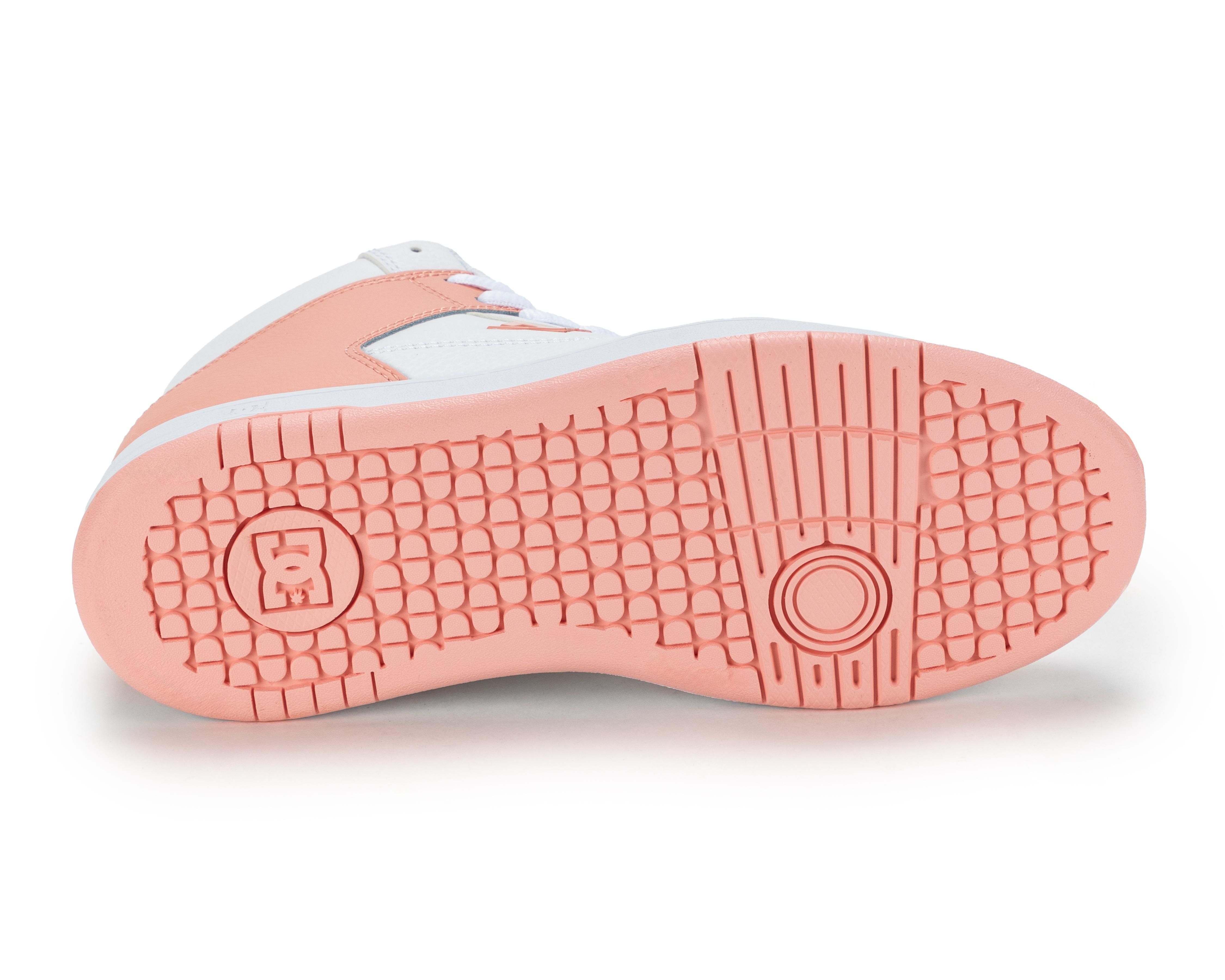 Foto 5 pulgar | Tenis Casuales DC Shoes de Piel para Mujer