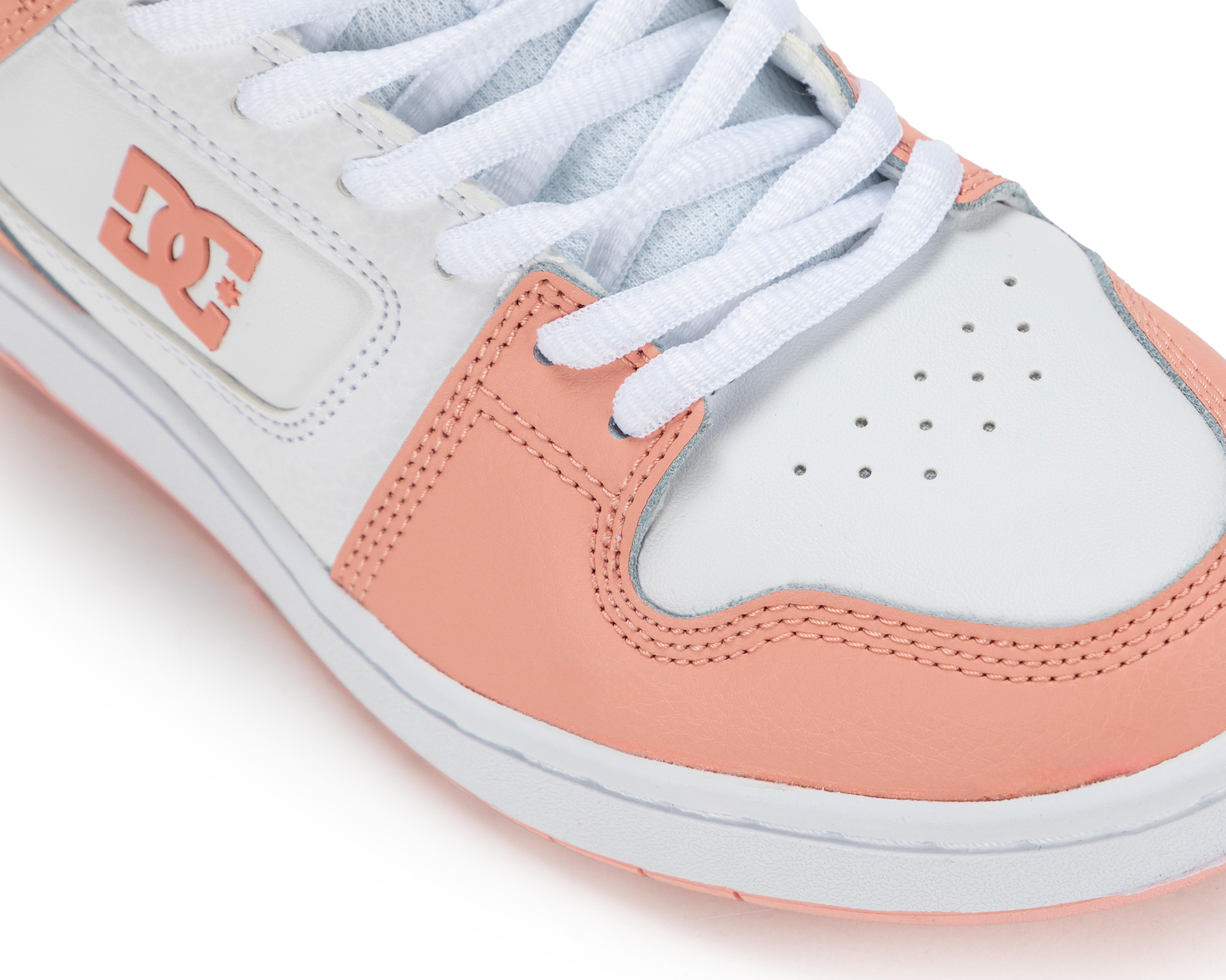 Foto 7 pulgar | Tenis Casuales DC Shoes de Piel para Mujer