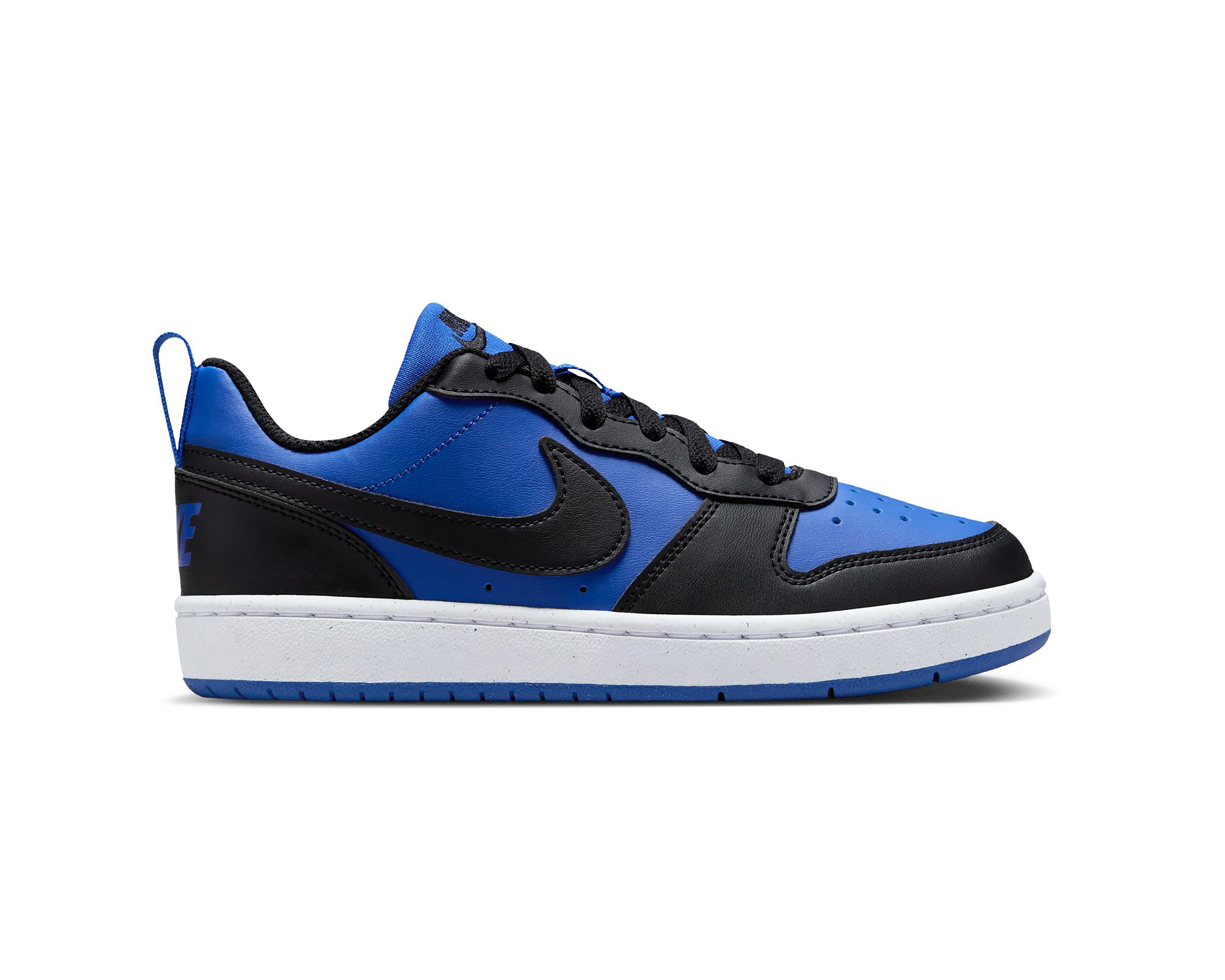 Foto 4 pulgar | Tenis de Basquetbol Nike Court Borough Low Recraft Juveniles