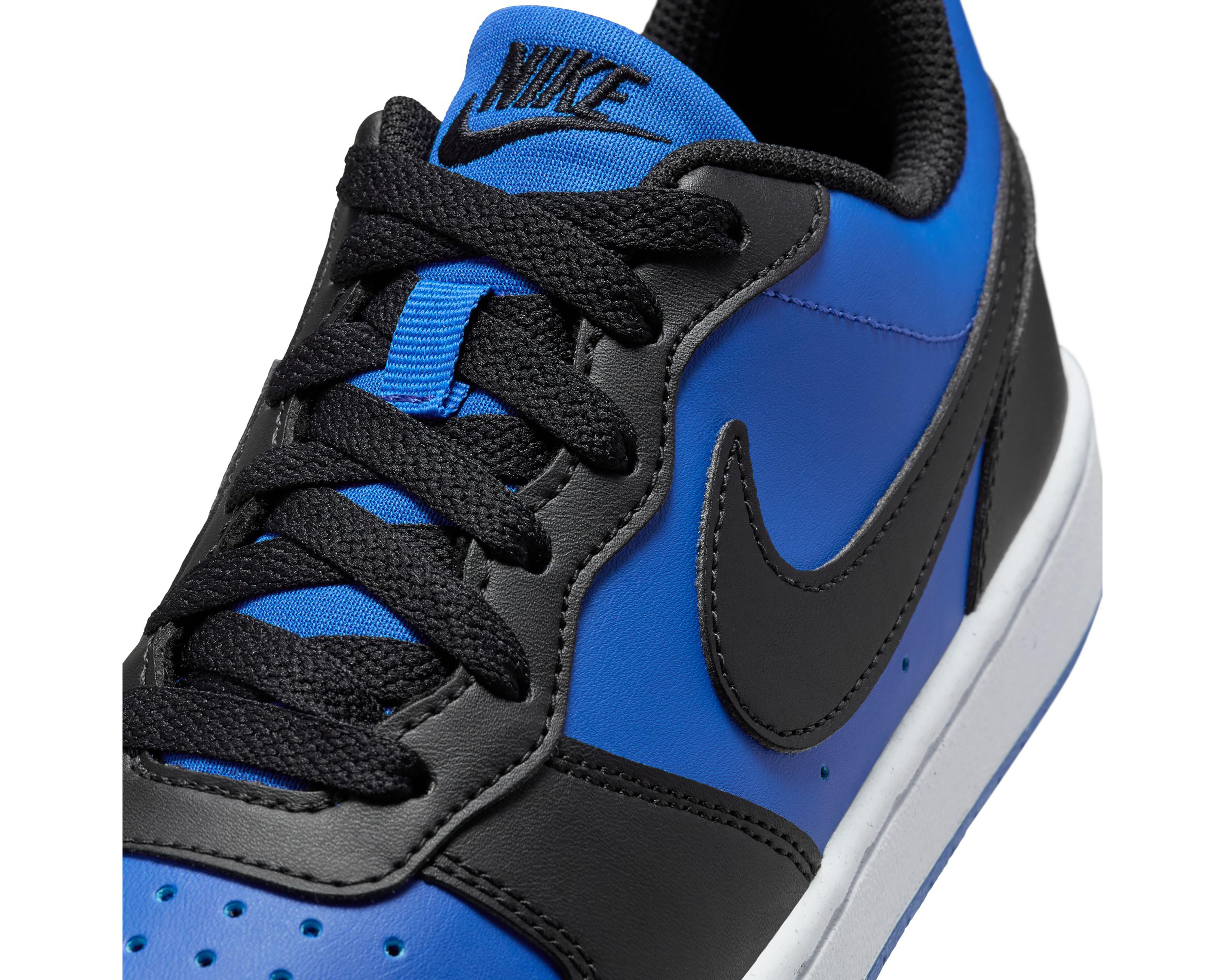 Foto 6 pulgar | Tenis de Basquetbol Nike Court Borough Low Recraft Juveniles