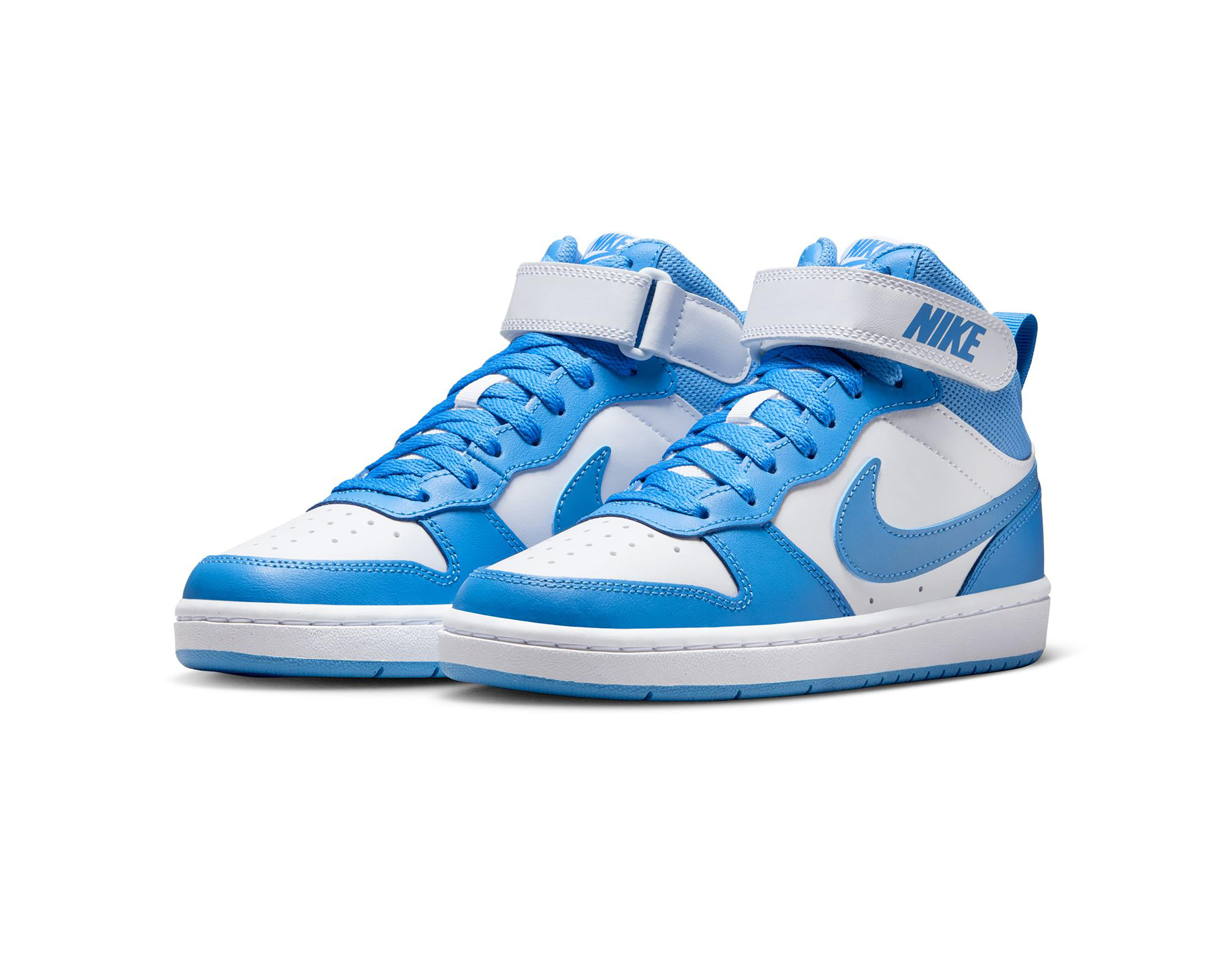 Foto 2 pulgar | Tenis Nike Court Borough Mid 2 Juveniles