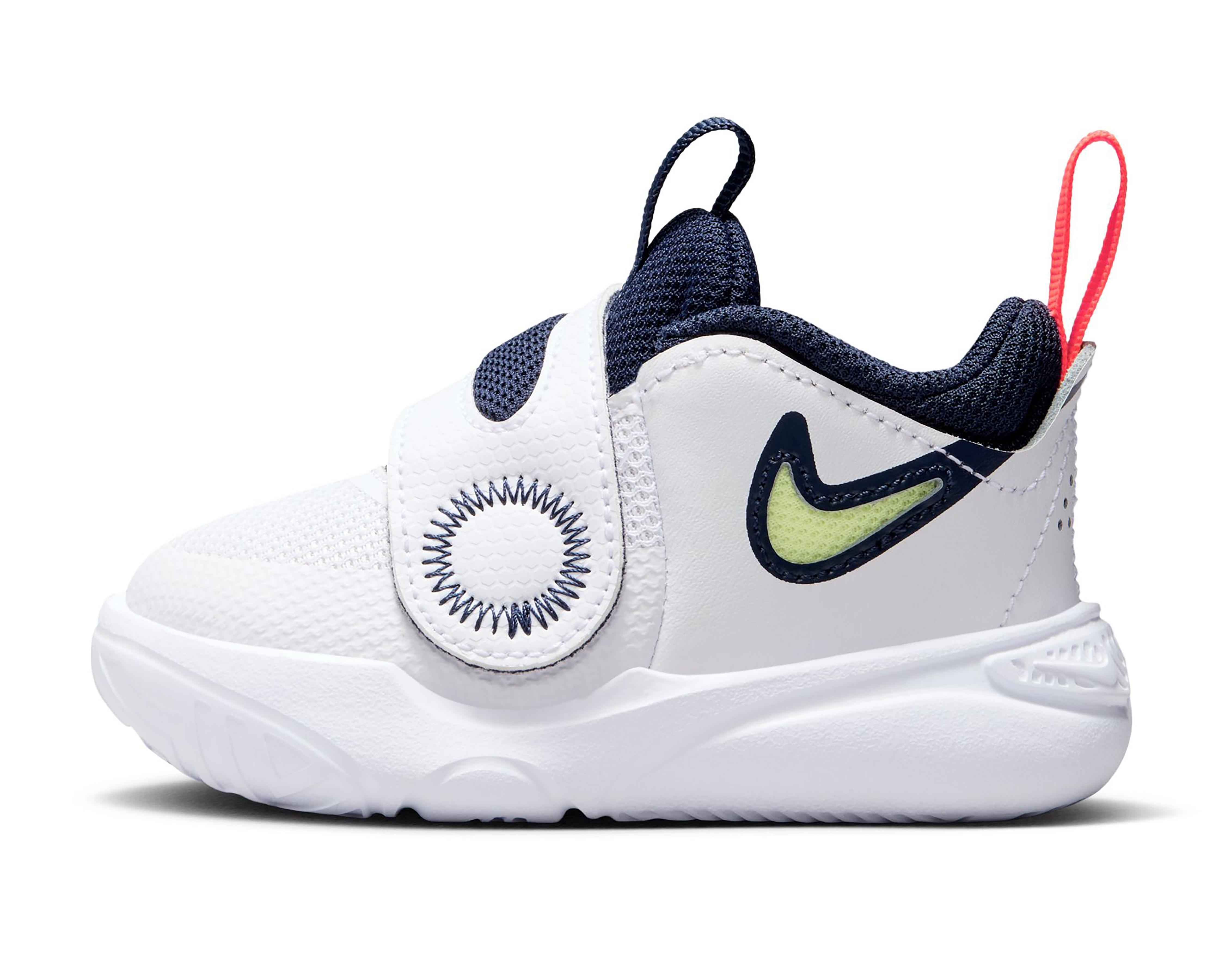 Foto 6 pulgar | Tenis de Basquetbol Nike Team Hustle D para Niño