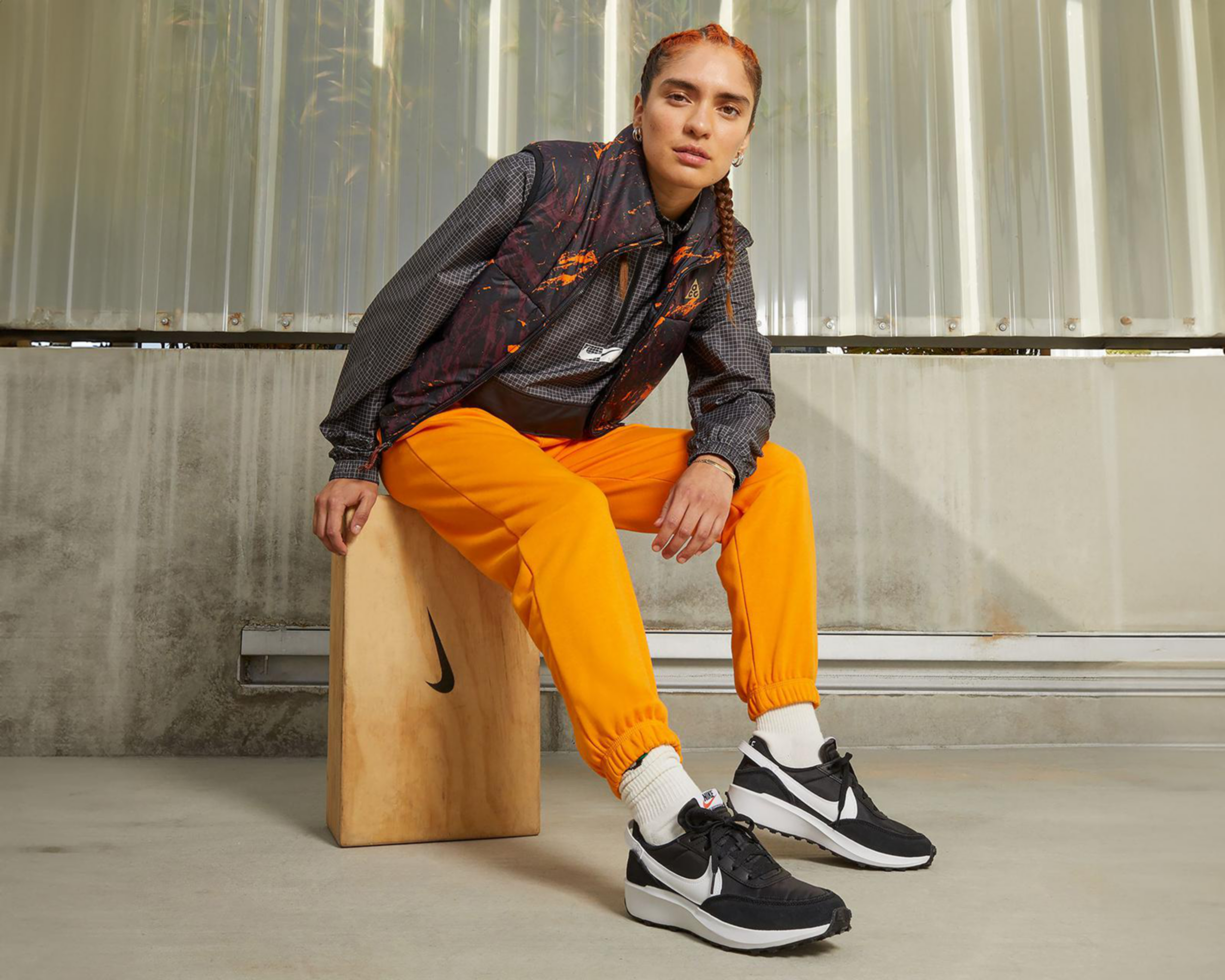 Foto 8 | Tenis para Correr Nike Waffle Debut para Mujer