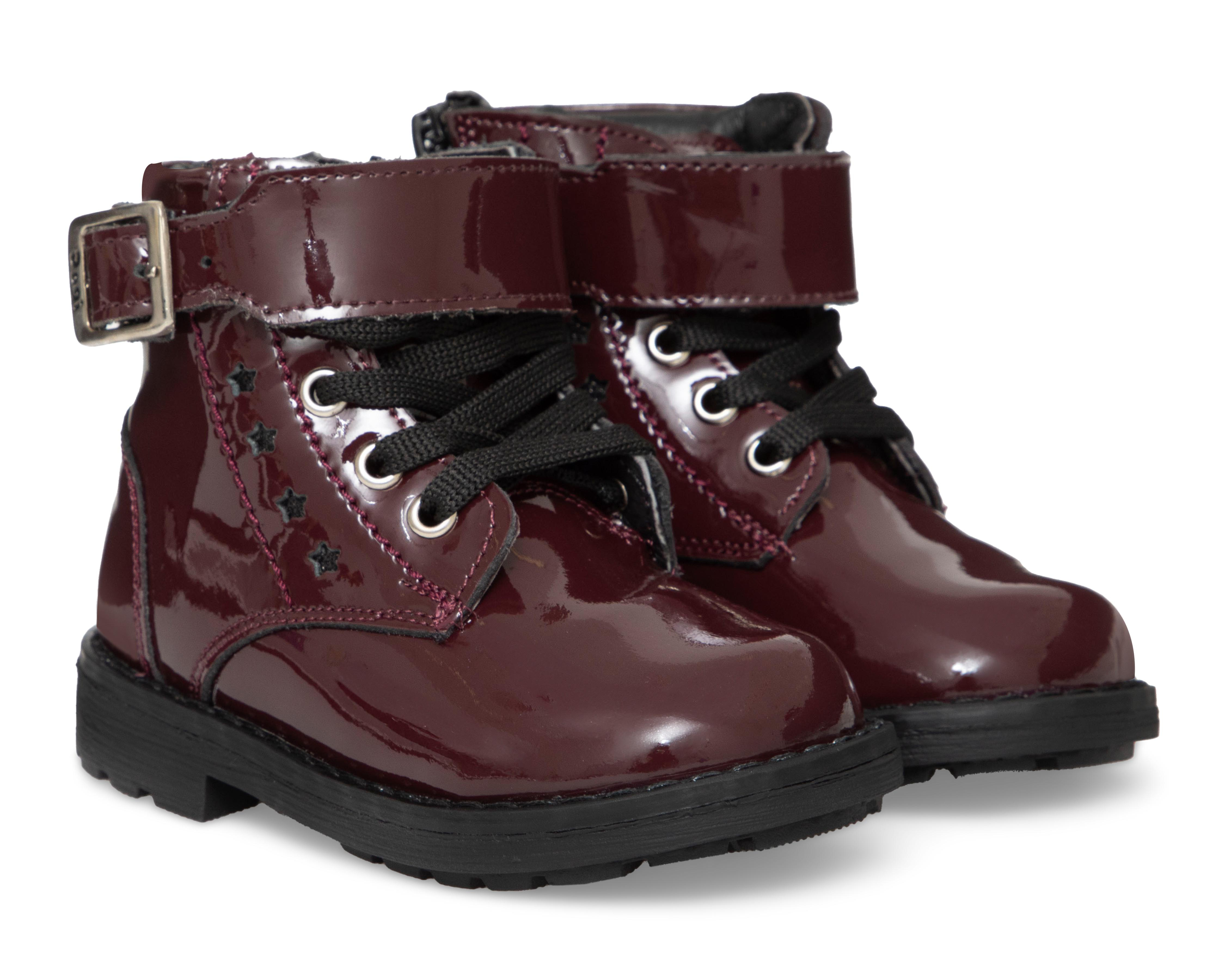 Foto 2 pulgar | Botas de Moda Dogi de Piel para Niña
