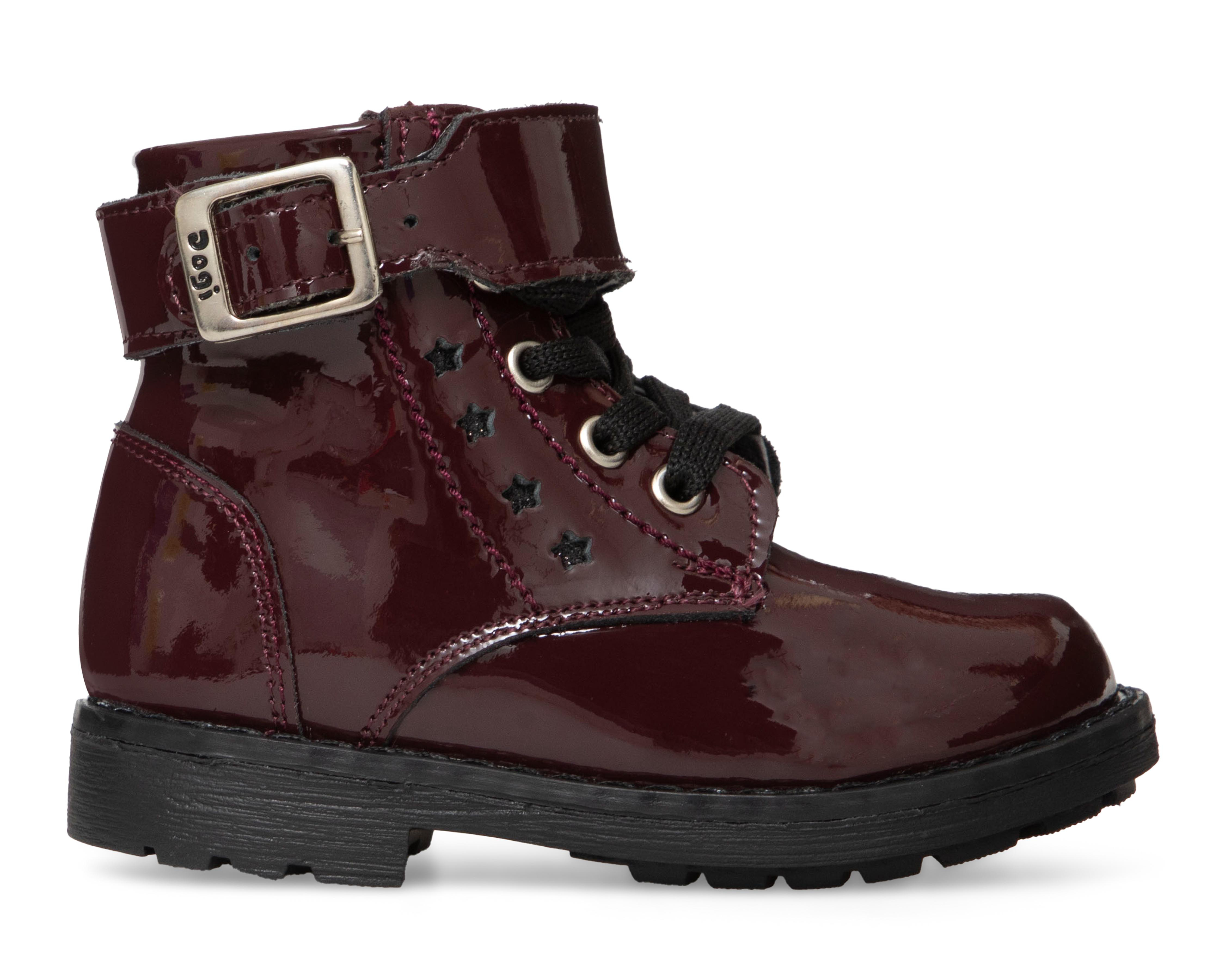 Foto 3 pulgar | Botas de Moda Dogi de Piel para Niña