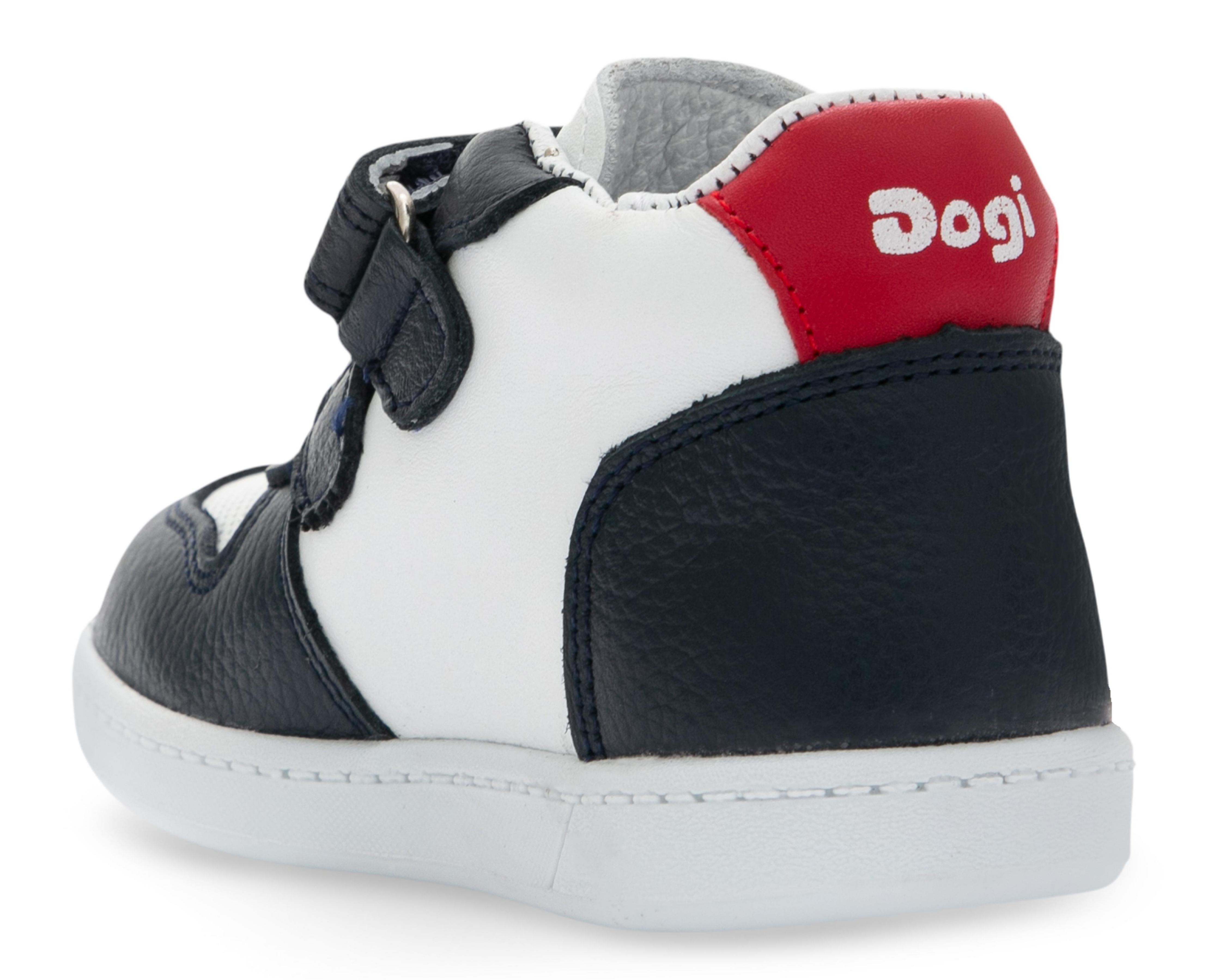 Foto 4 pulgar | Tenis Casuales Dogi de Piel para Bebé Niño
