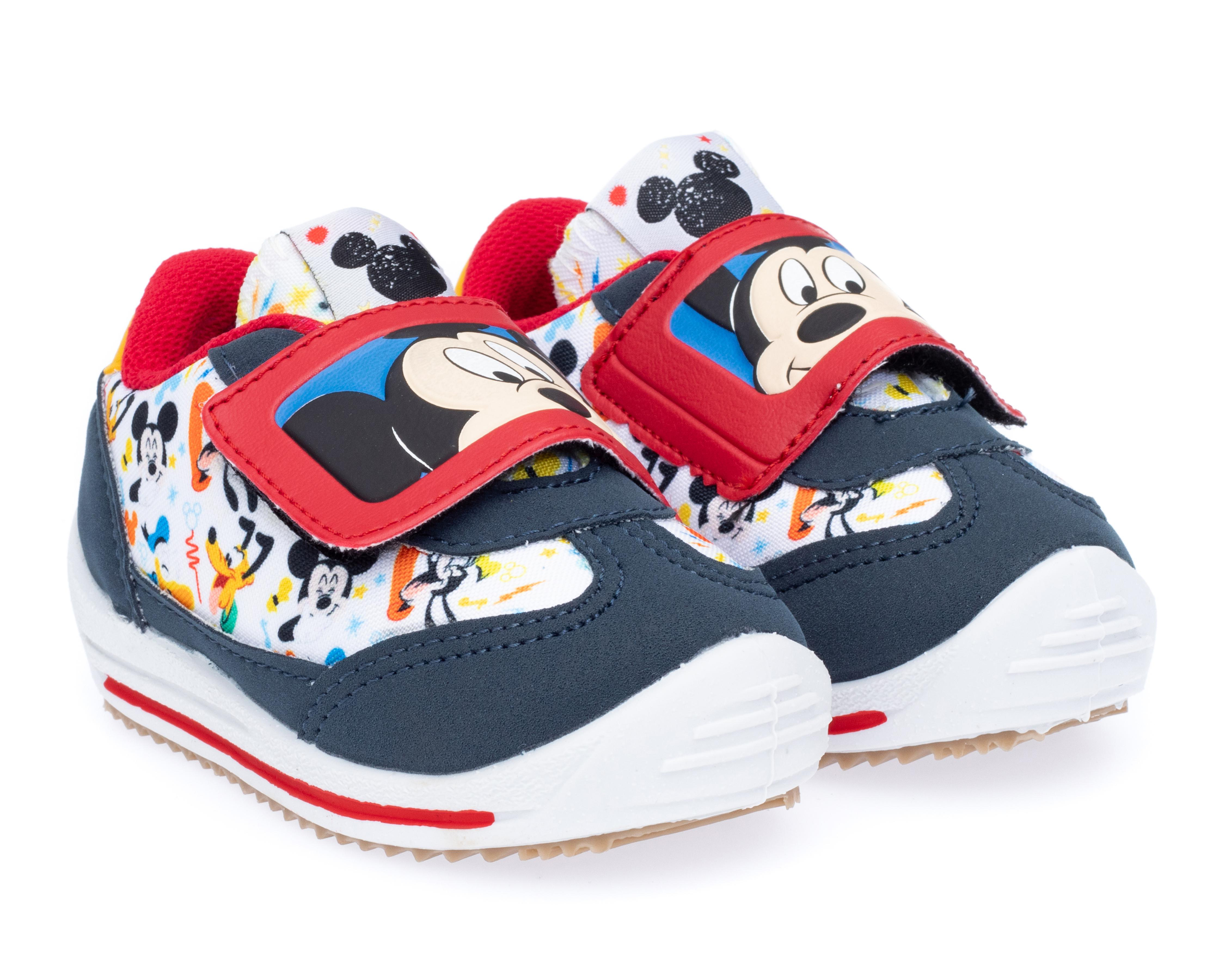 Tenis de Moda Disney Mickey Mouse para Bebé Niño