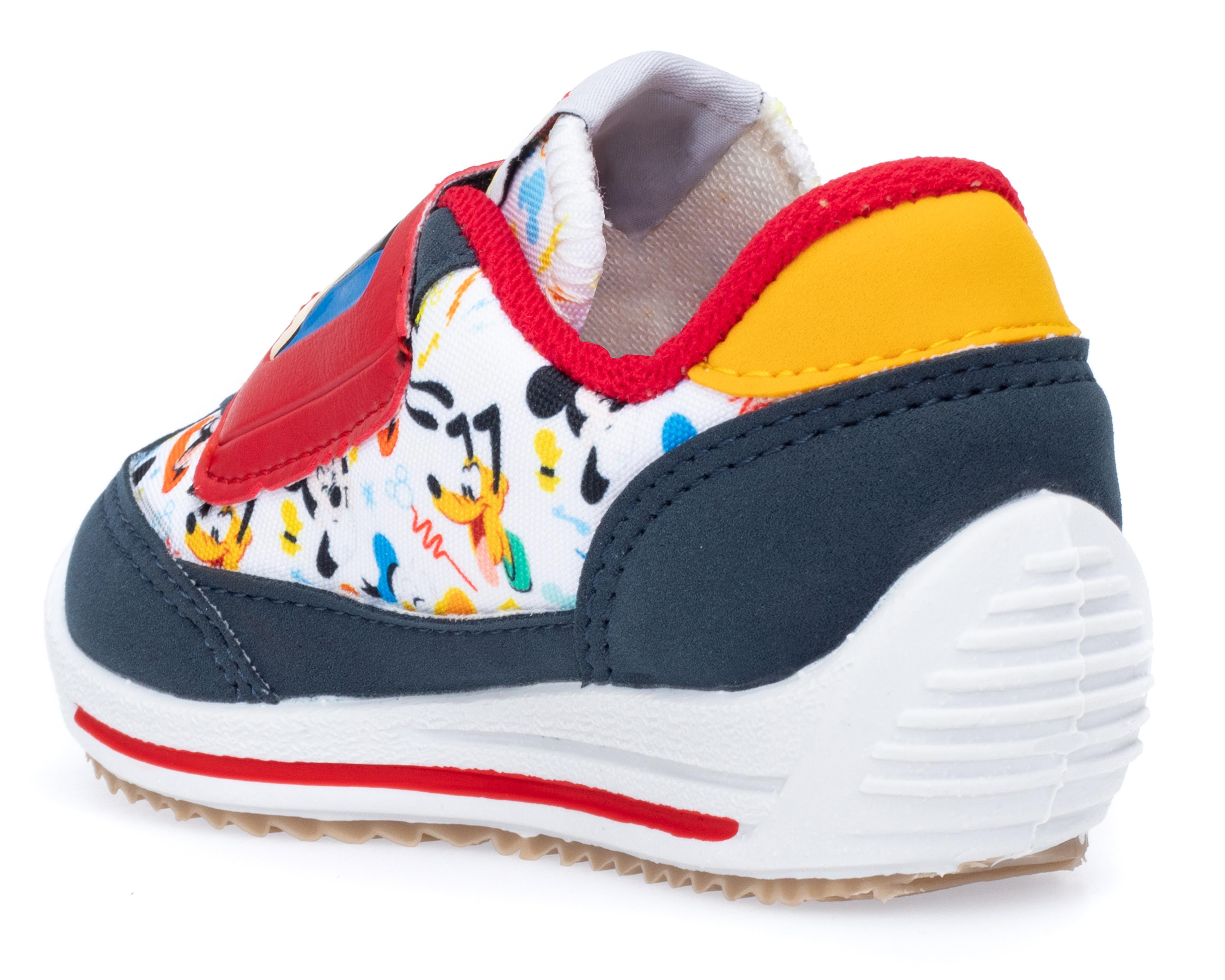 Foto 4 pulgar | Tenis de Moda Disney Mickey Mouse para Bebé Niño