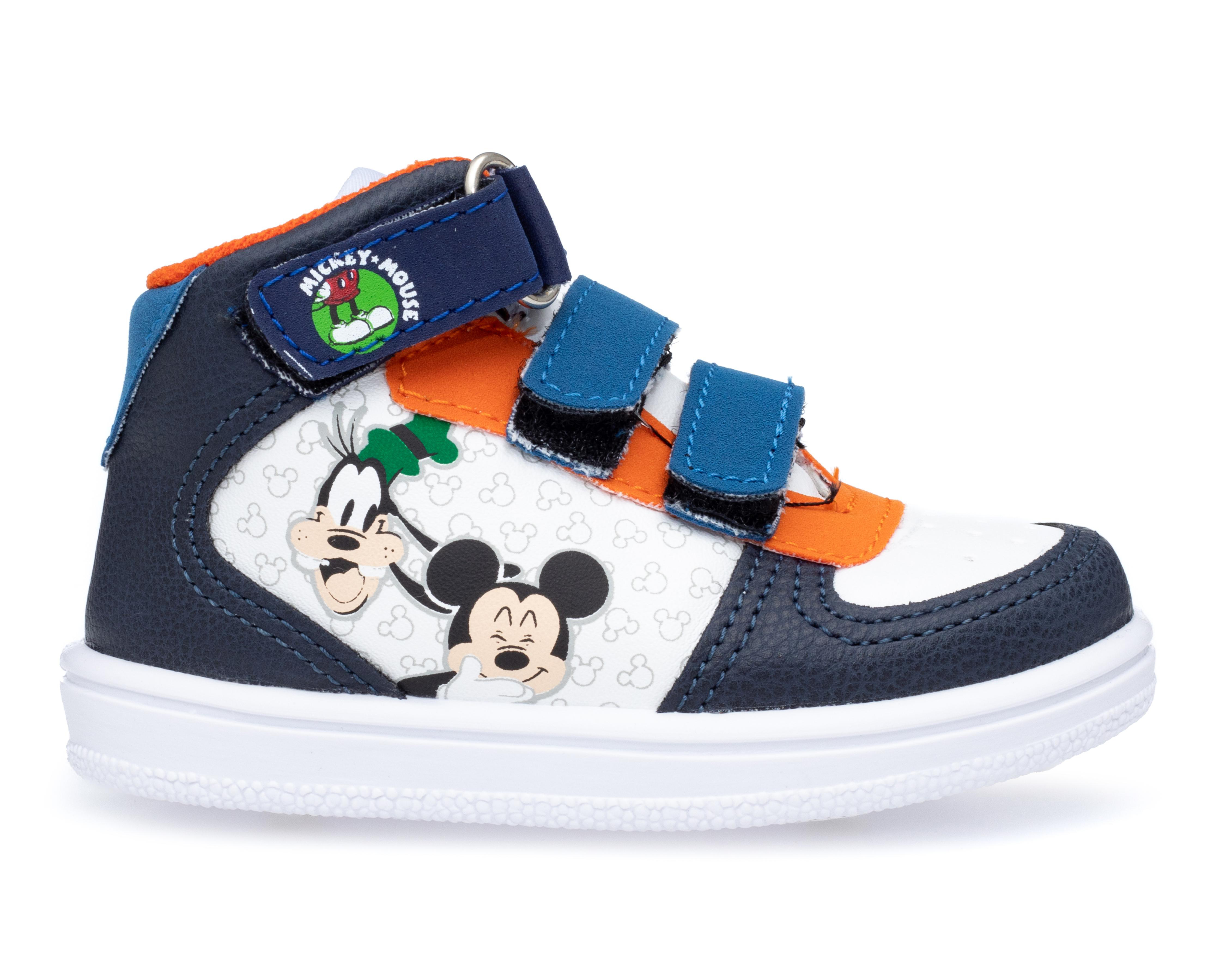 Foto 3 pulgar | Tenis de Moda Disney Mickey Mouse para Bebé Niño