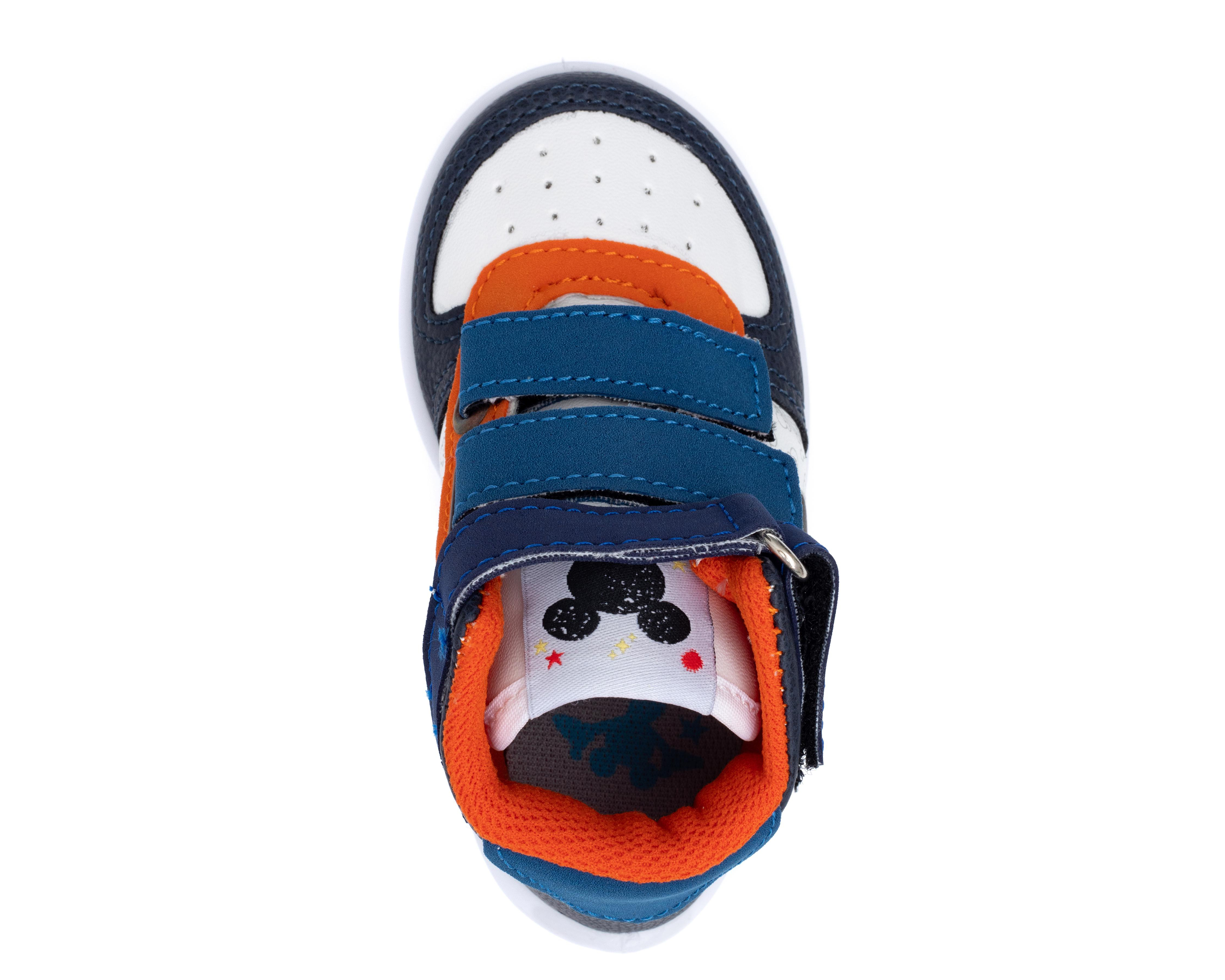 Foto 5 | Tenis de Moda Disney Mickey Mouse para Bebé Niño