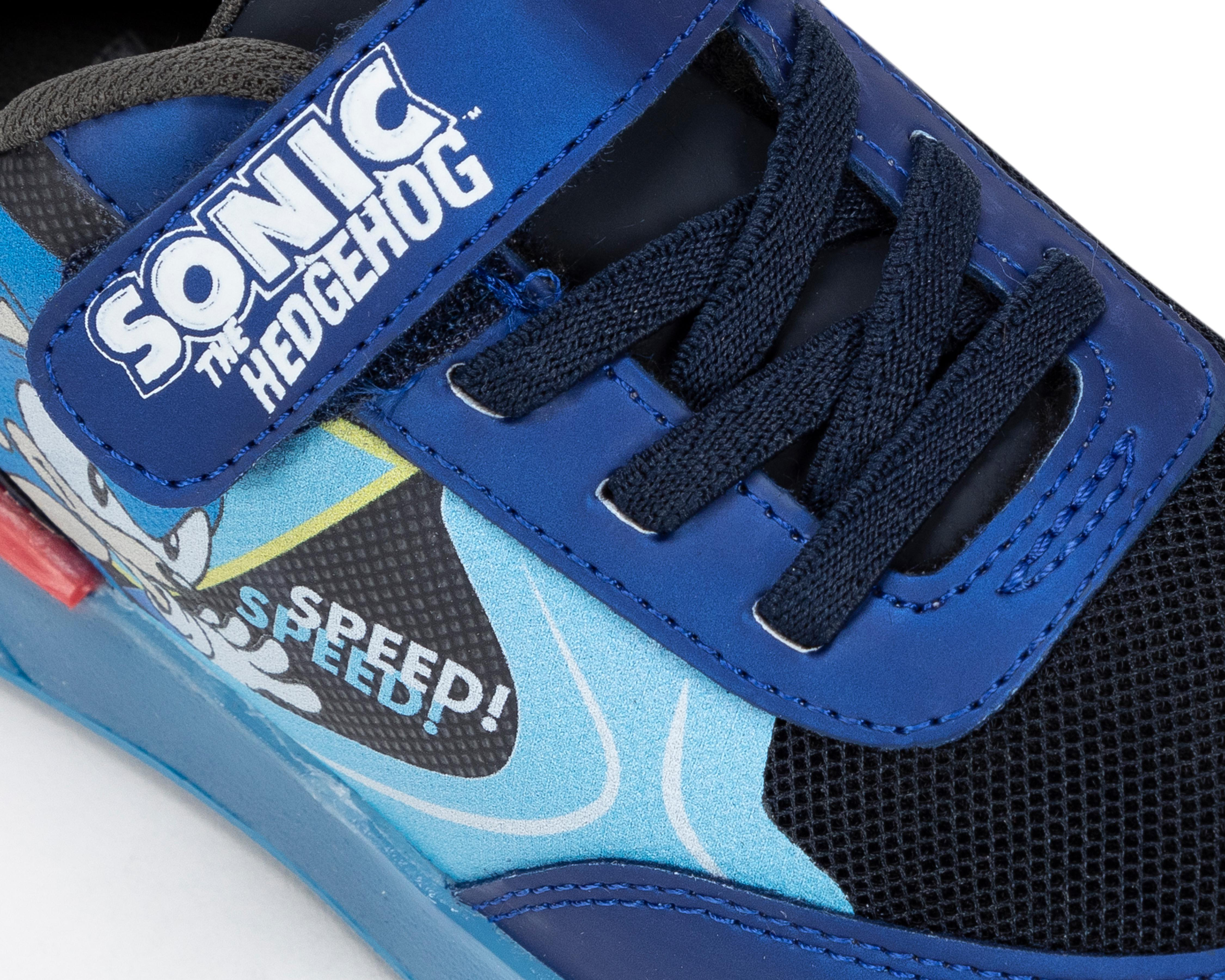 Foto 7 pulgar | Tenis Sonic para Niño