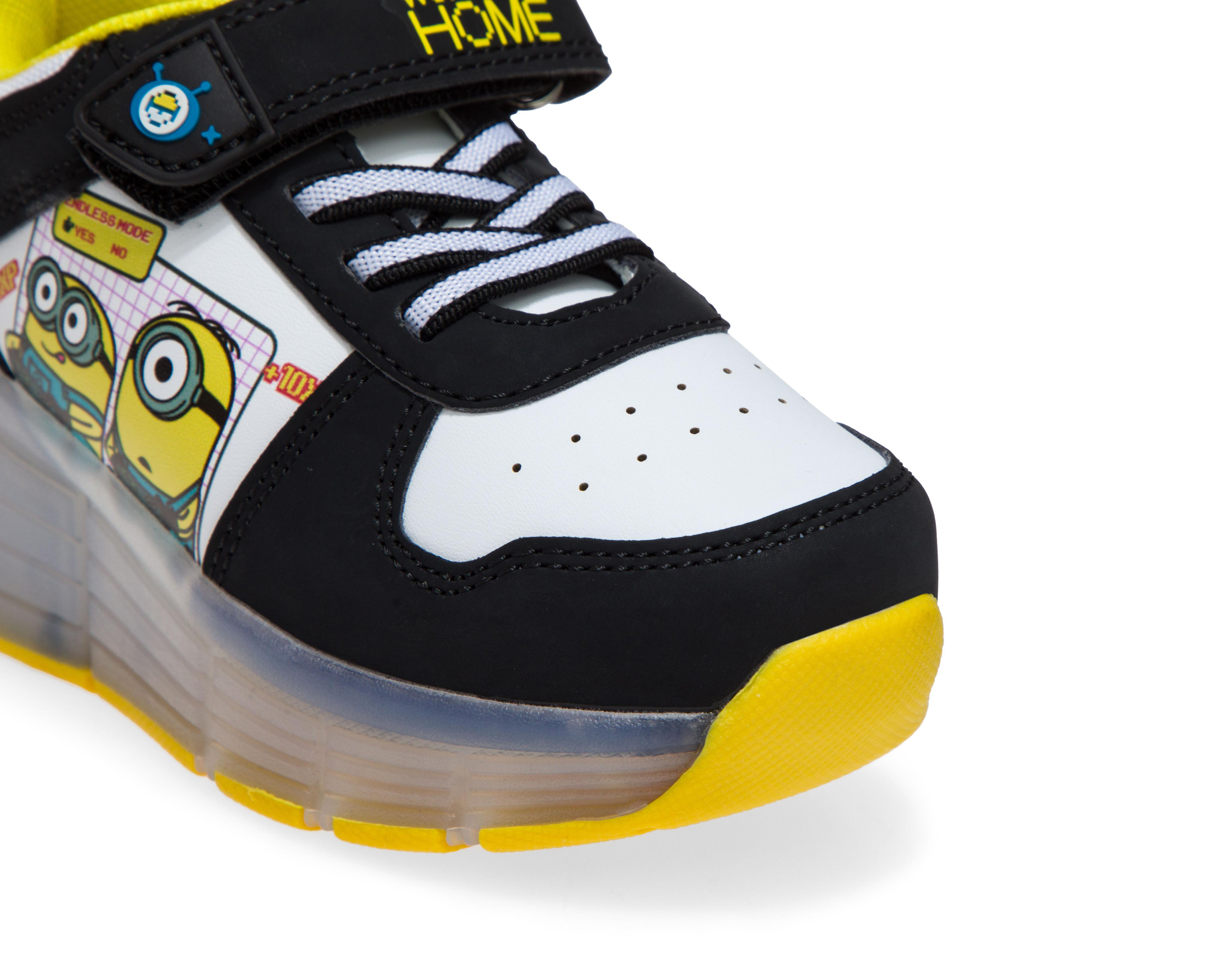 Foto 7 pulgar | Tenis de Moda Minions para Niño