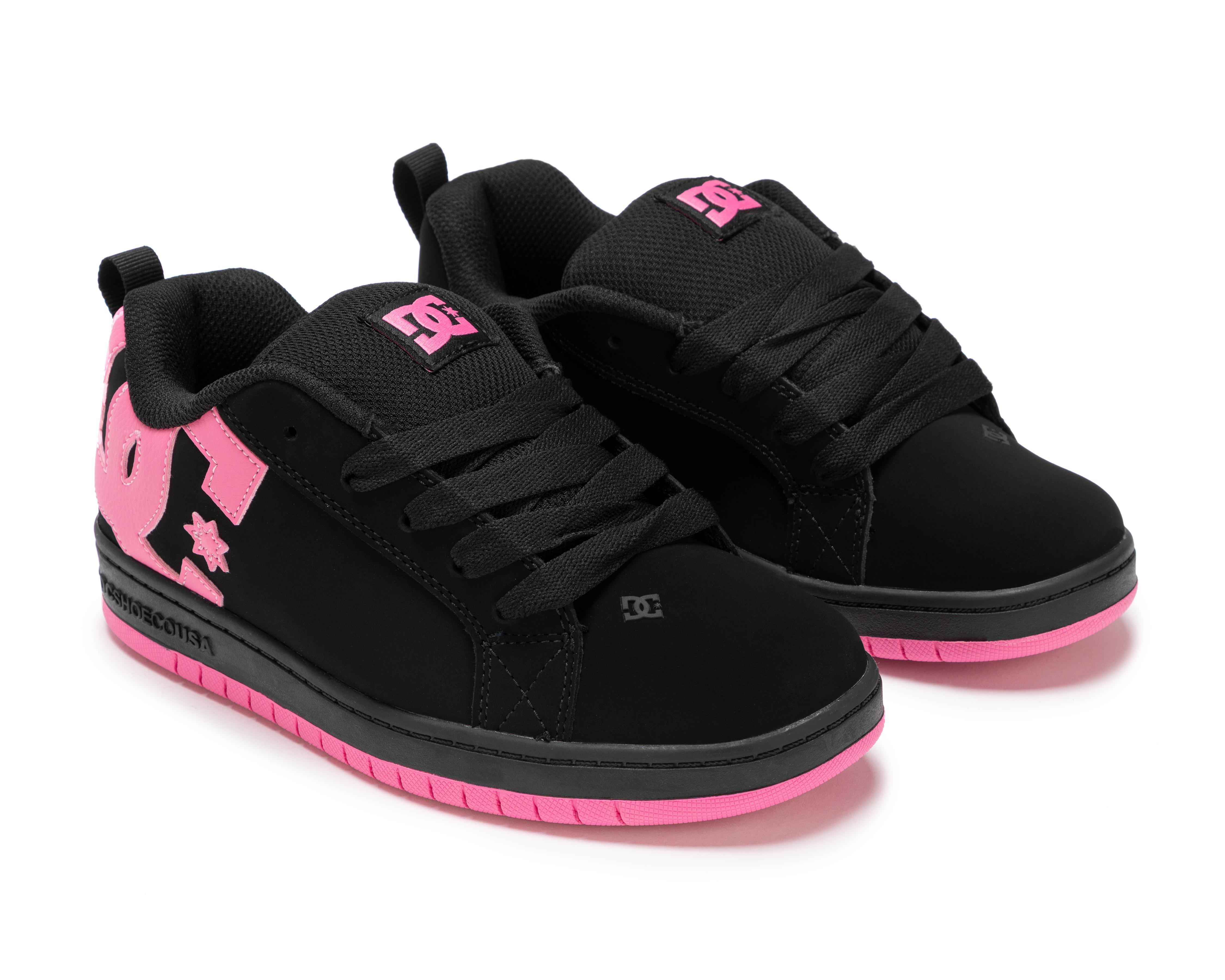 Foto 2 pulgar | Tenis Casuales DC Shoes de Piel para Mujer