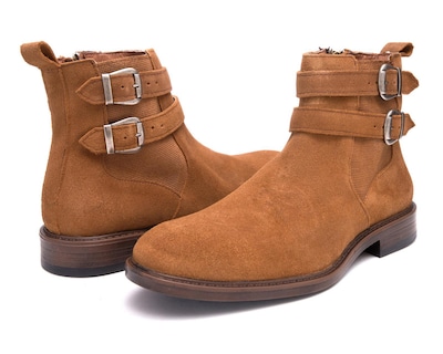 Foto 1 | Botas Casuales Christian Gallery de Piel para Hombre