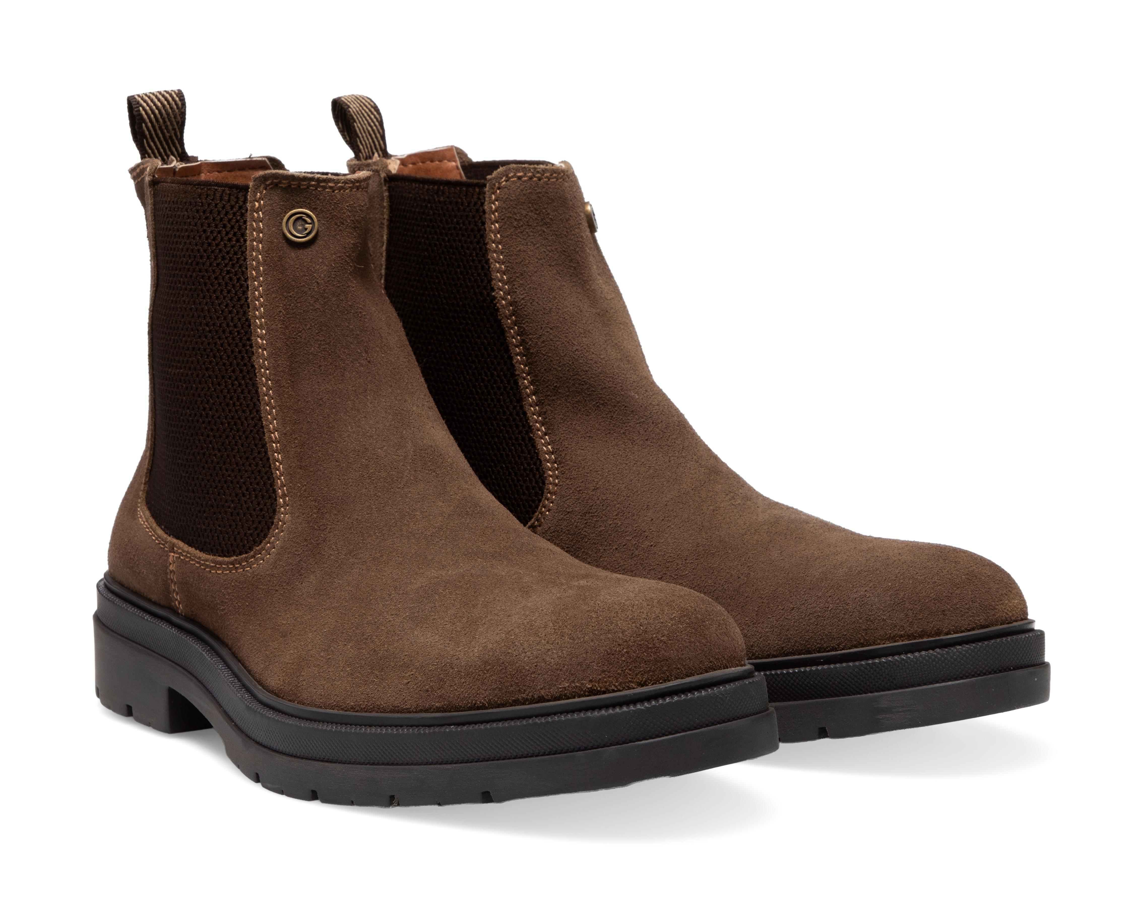 Foto 1 | Botas Casuales Christian Gallery de Piel para Hombre