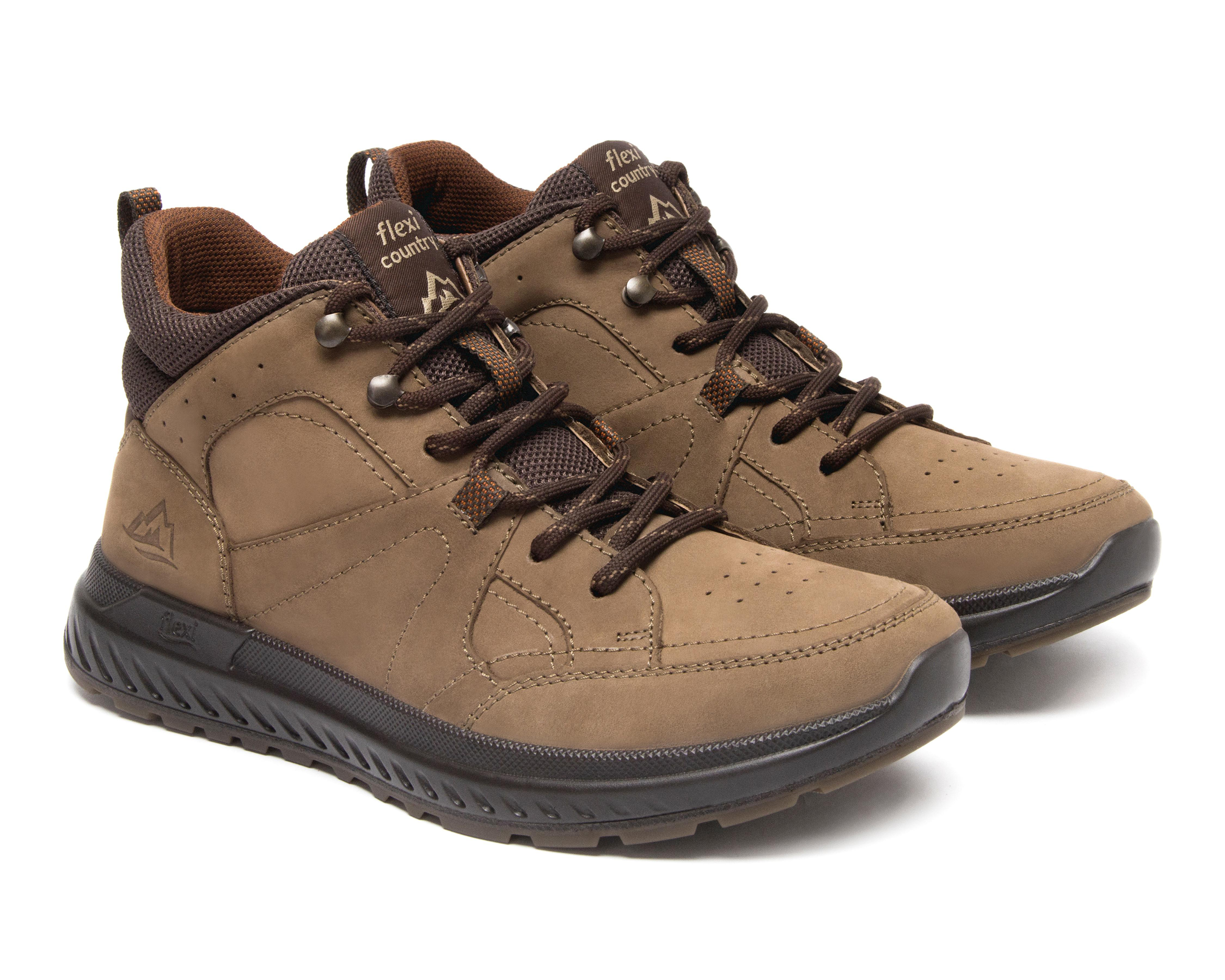 Botines Outdoor Flexi Ocon de Piel para Hombre